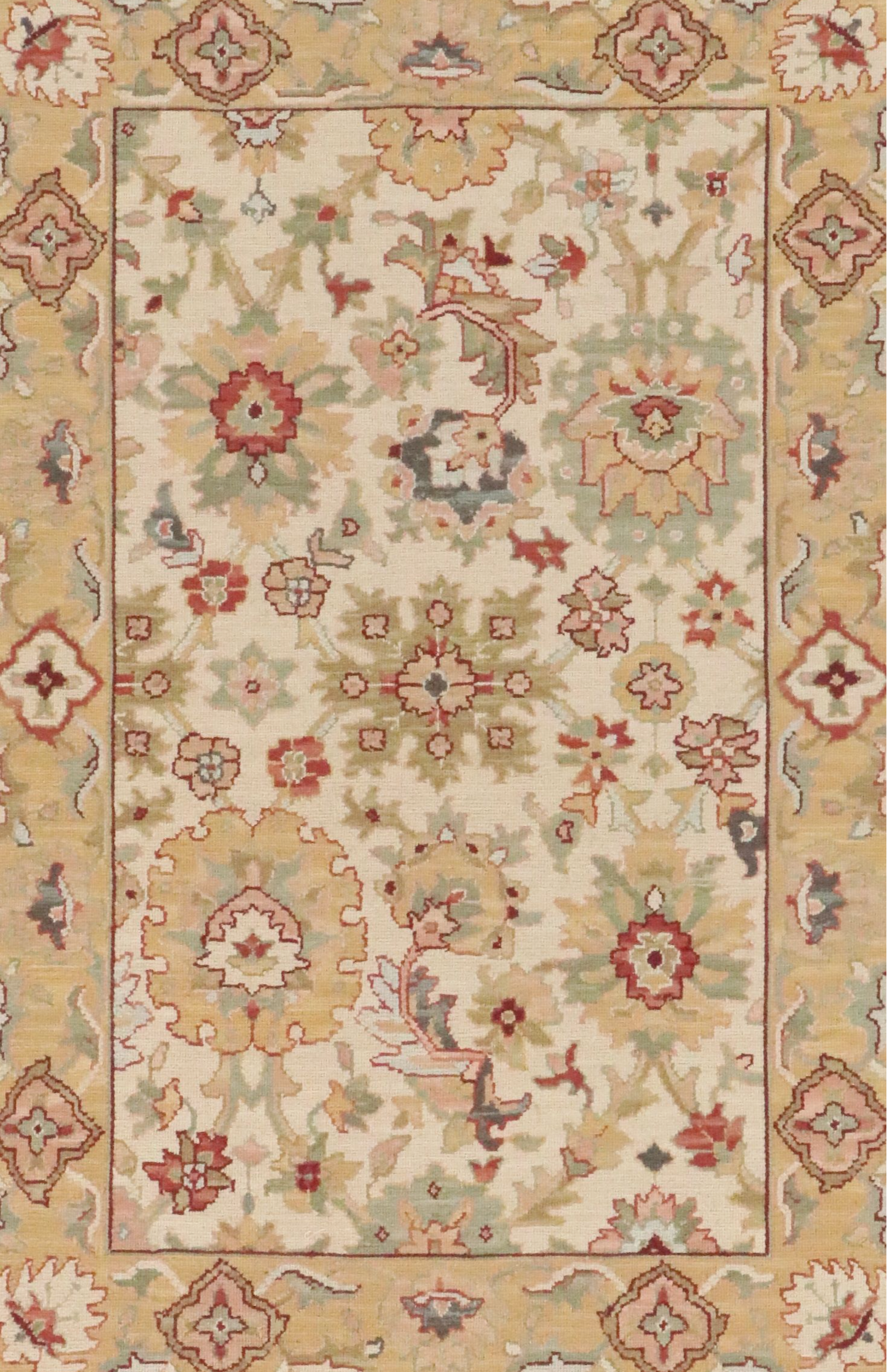 3'1 0x 6' Handwoven Indian Soumak Area Rug