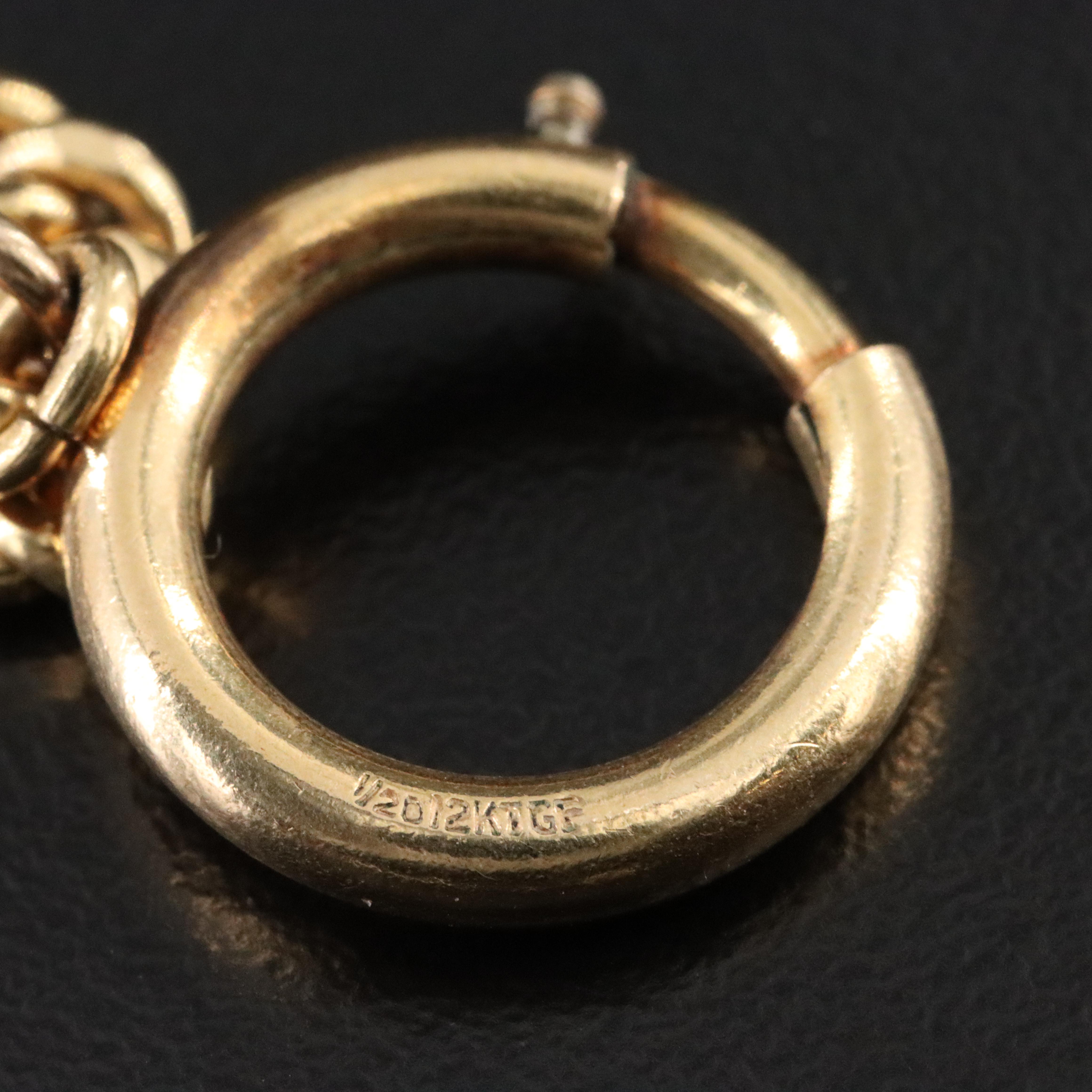 Gold-Filled Curb Link Watch Chain