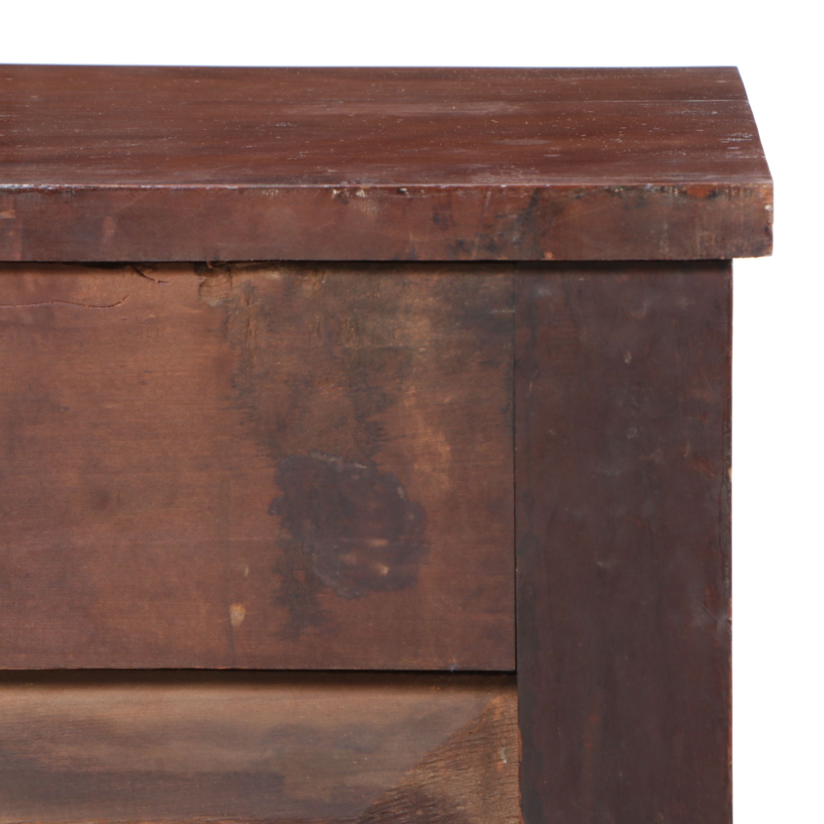 American Empire Cherry Chest of Drawers, 19th Century