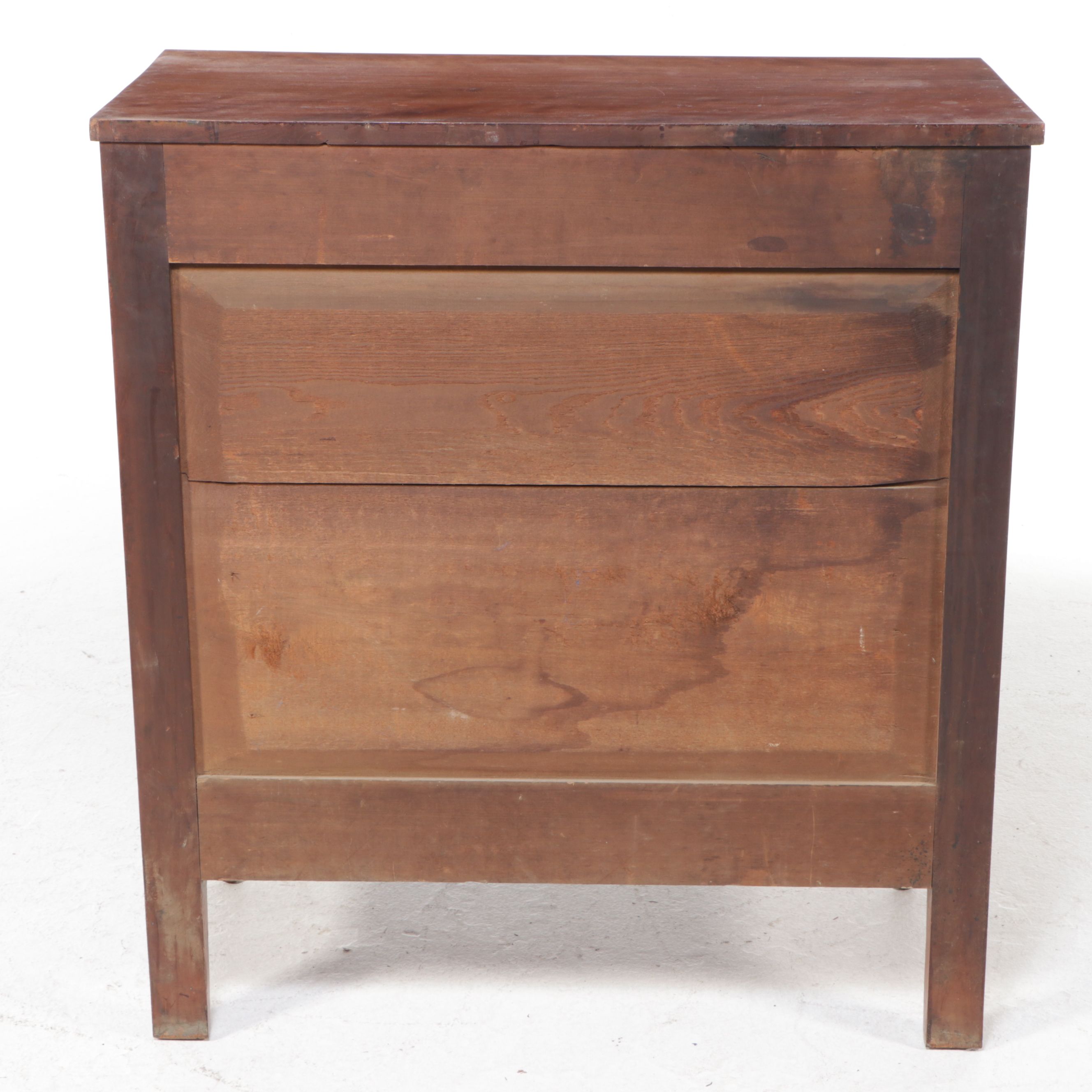 American Empire Cherry Chest of Drawers, 19th Century