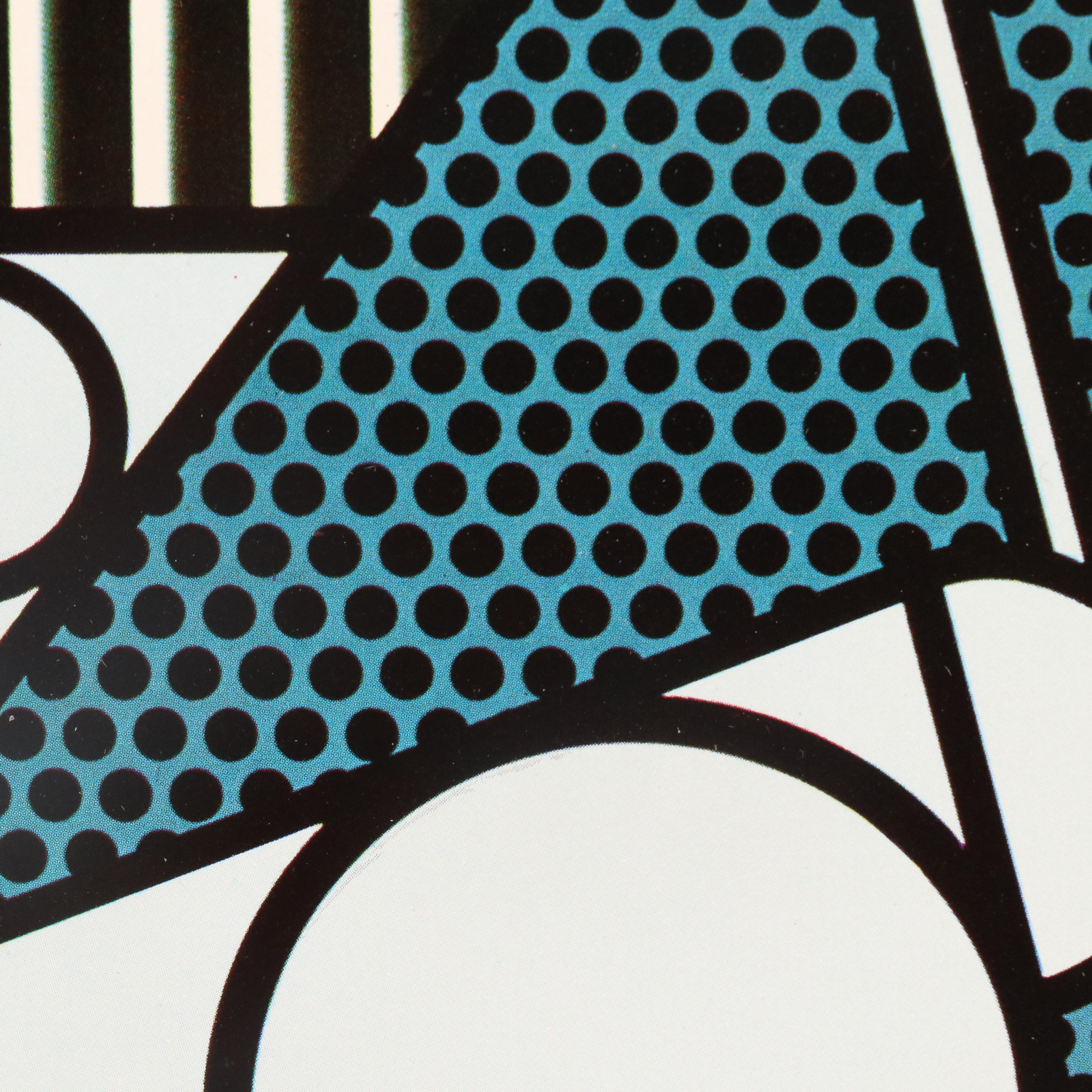 Offset Lithograph "Modern Head" After Roy Lichtenstein