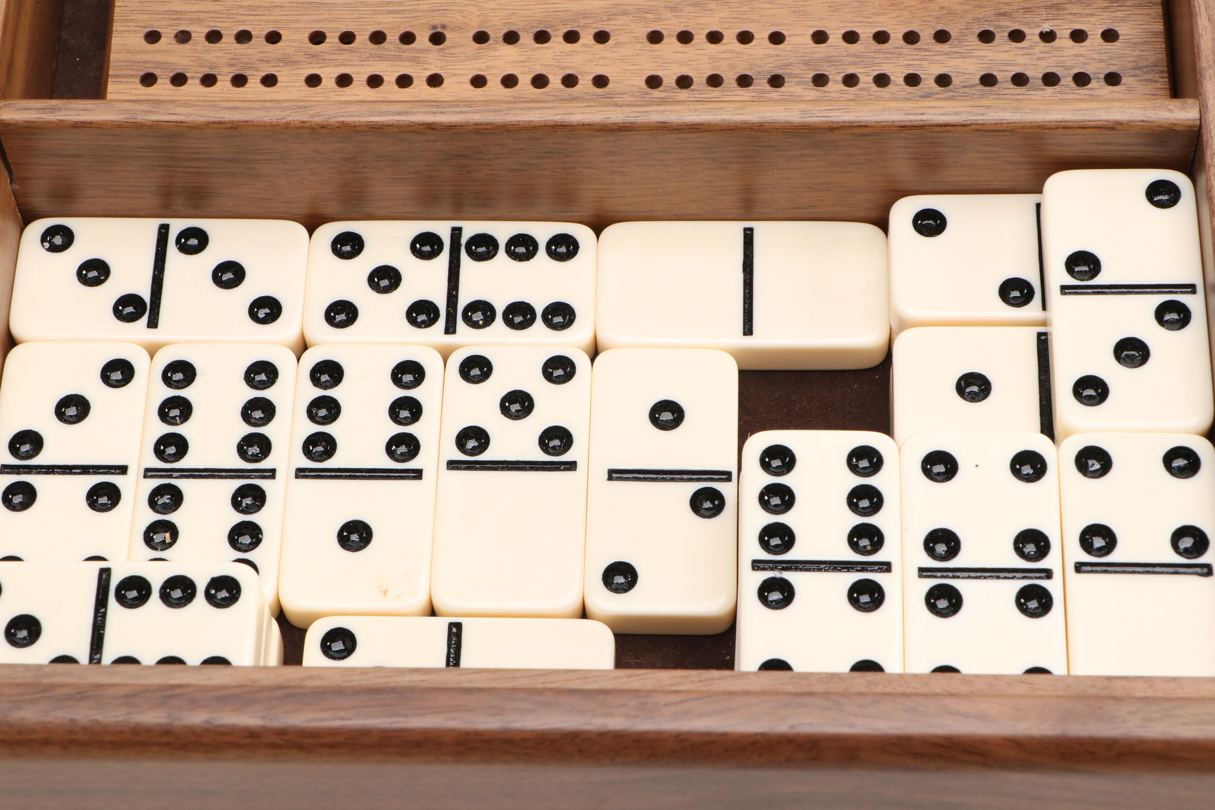 Drueke Wooden Game Board Set, Mid-20th Century