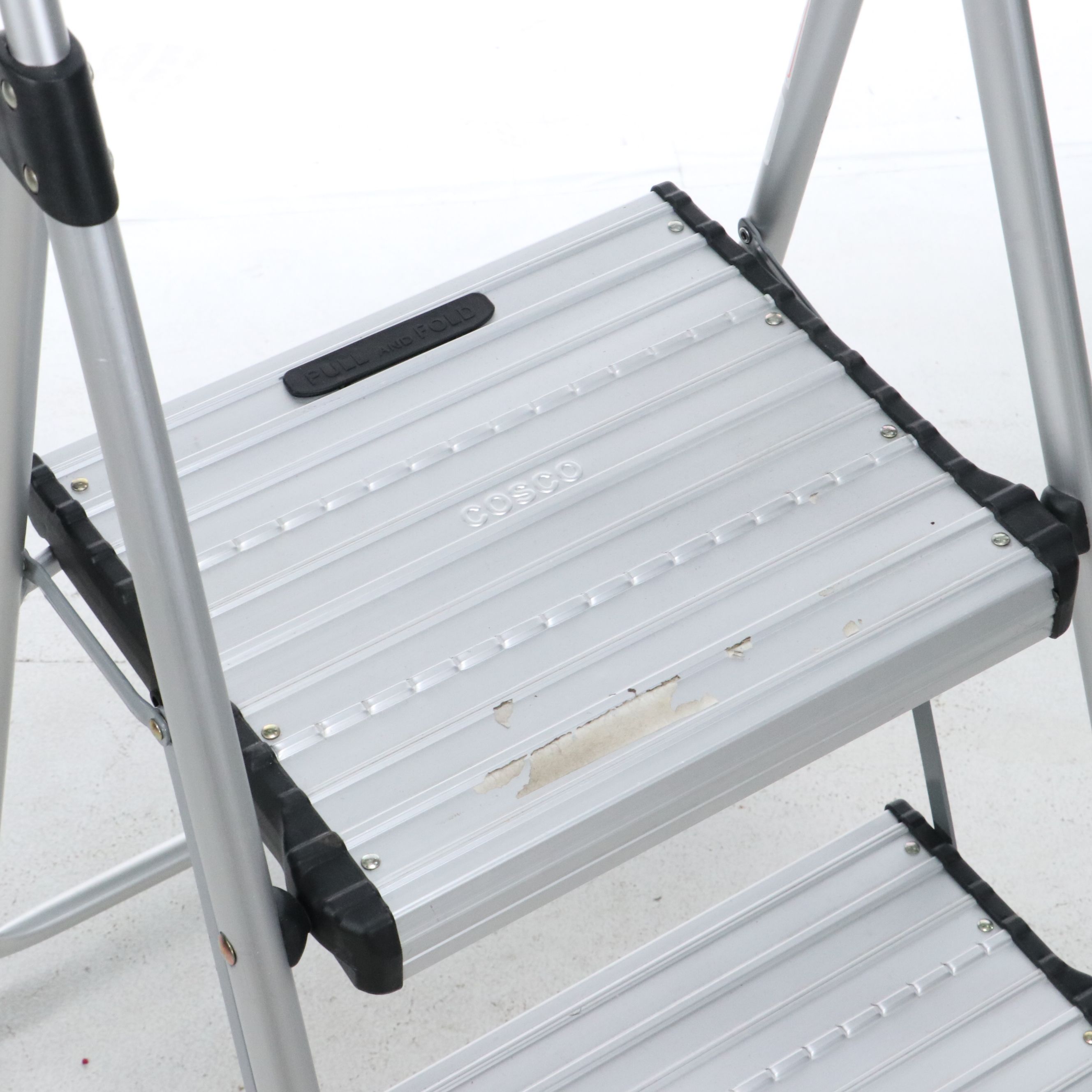 Folding Ironing Board with Padded Cover, and Cosco Aluminum Folding Step Ladder