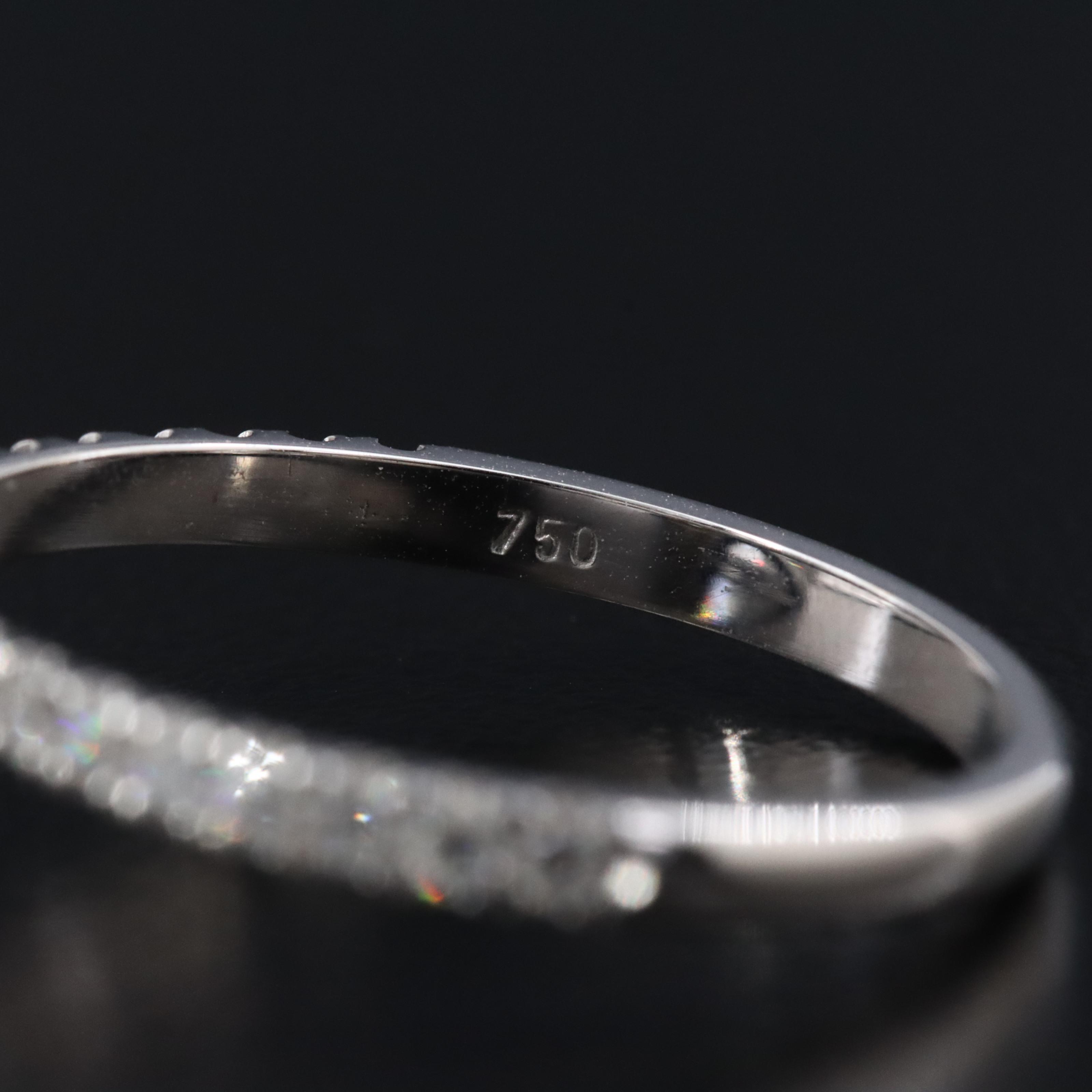 18K 5.24 CTW Lab Grown Diamond Ring with IGI Report