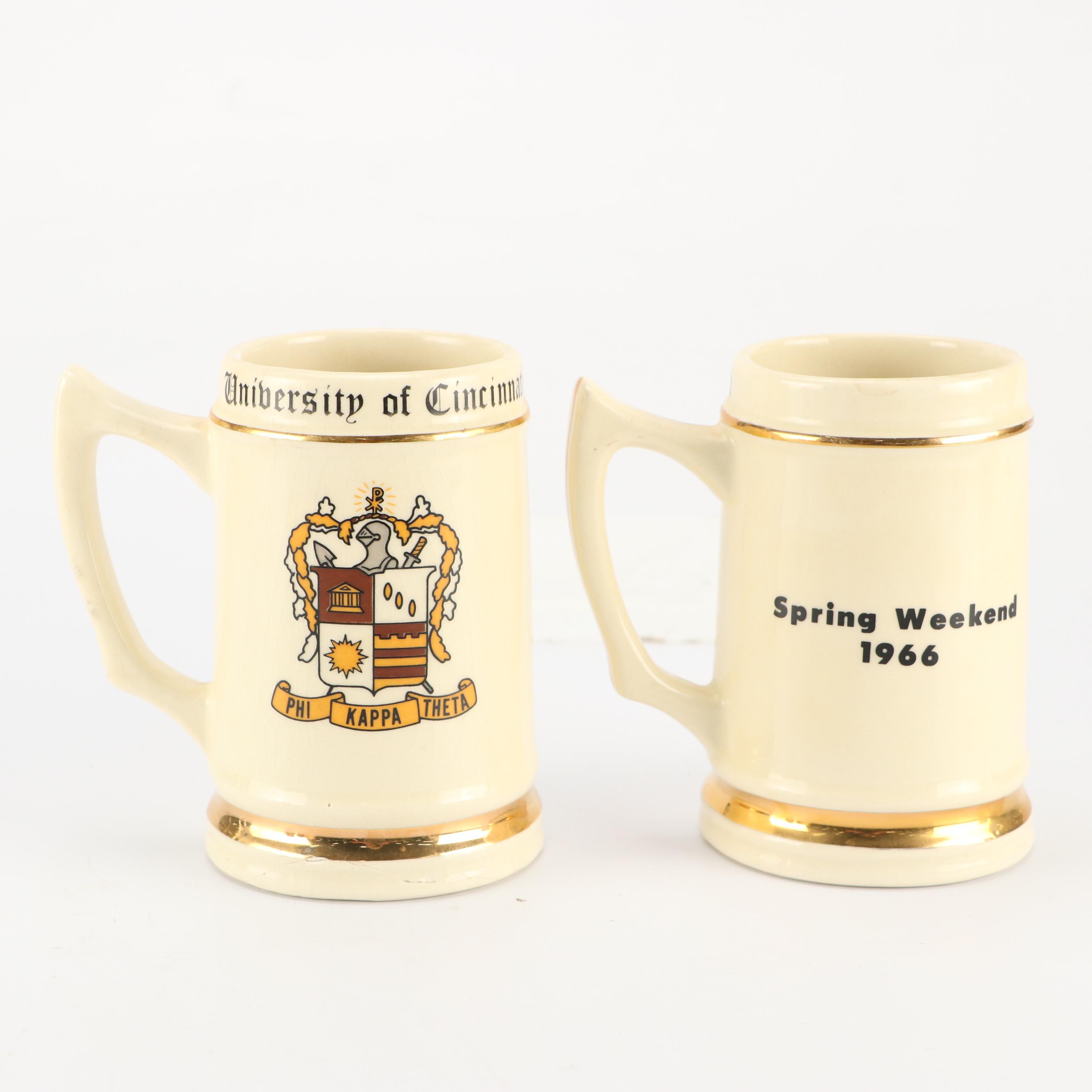 Miller, Hartcrest, and Other Ceramic Beer Steins