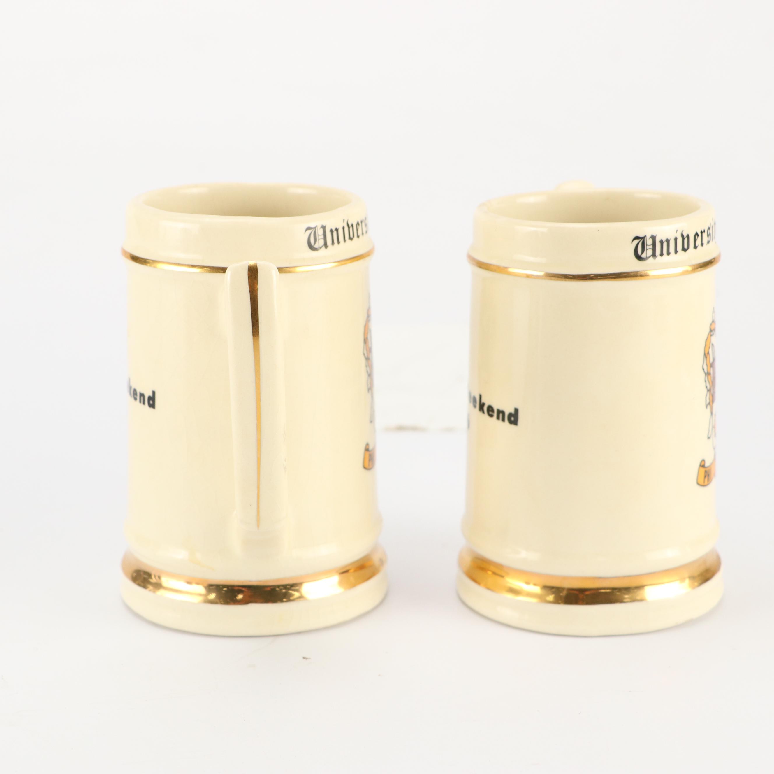 Miller, Hartcrest, and Other Ceramic Beer Steins