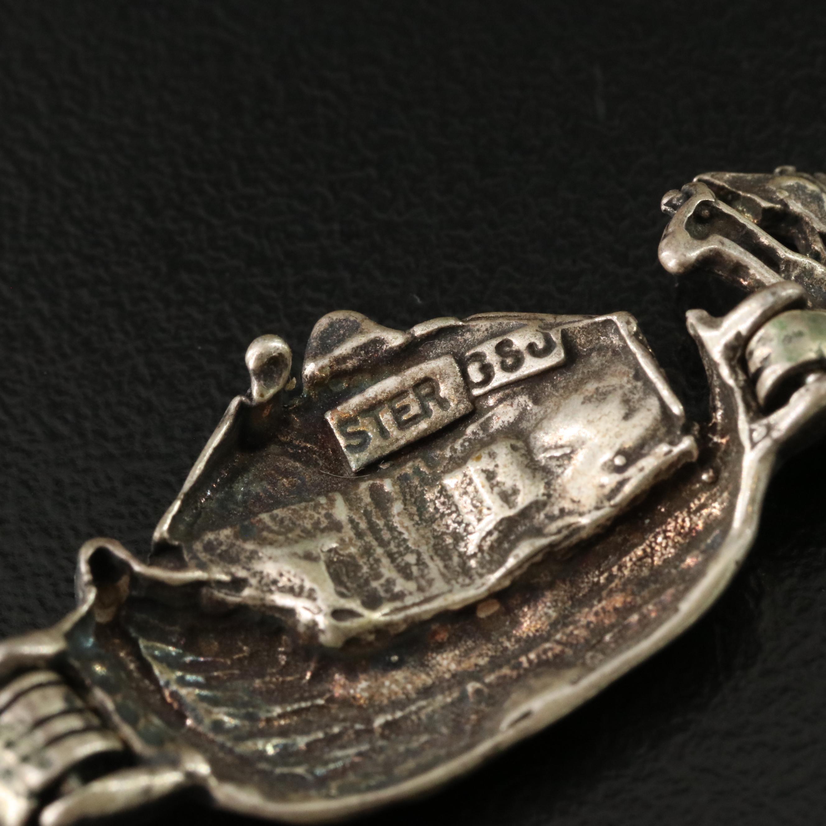 Sterling Noah's Ark Bracelet