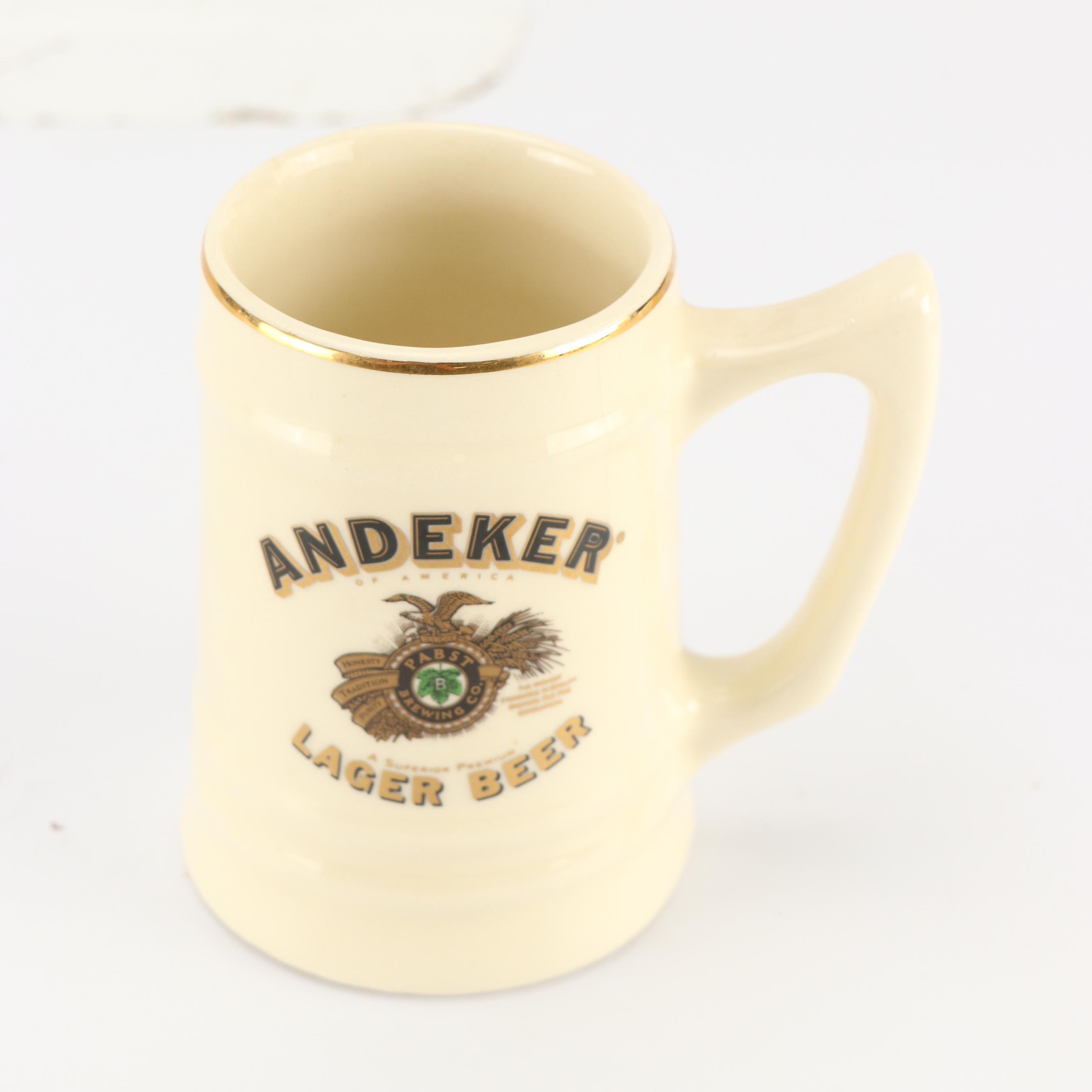 Miller, Hartcrest, and Other Ceramic Beer Steins