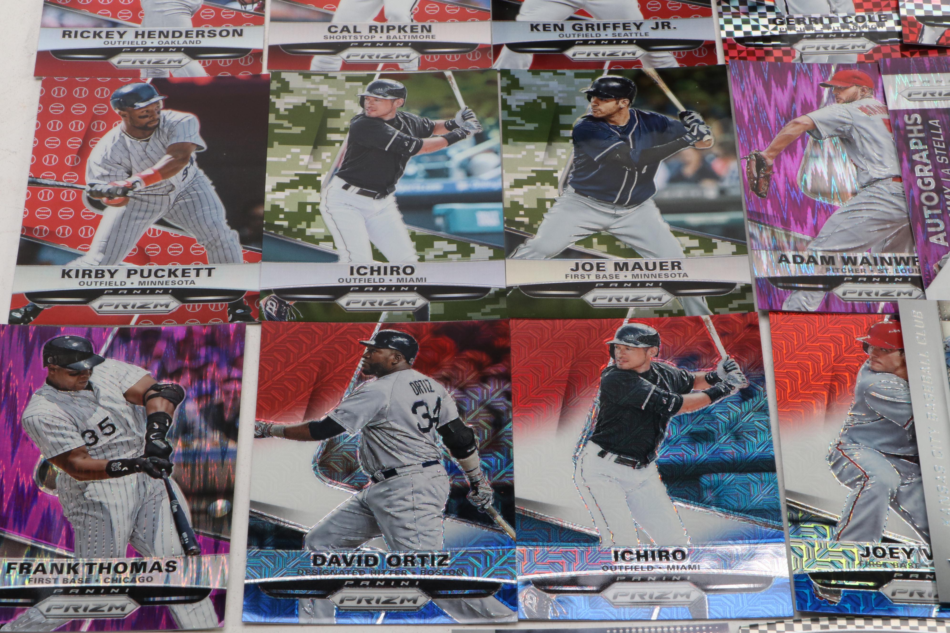 2015 Prizm Baseball Cards Featuring Signed, Serial Numbered, Inserts, and More