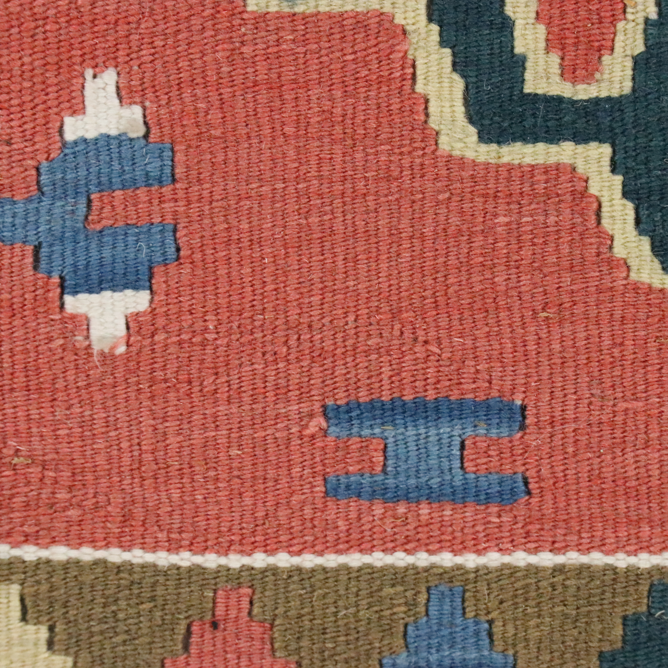 6'1 x 9'8 Handwoven Turkish Kilim Area Rug