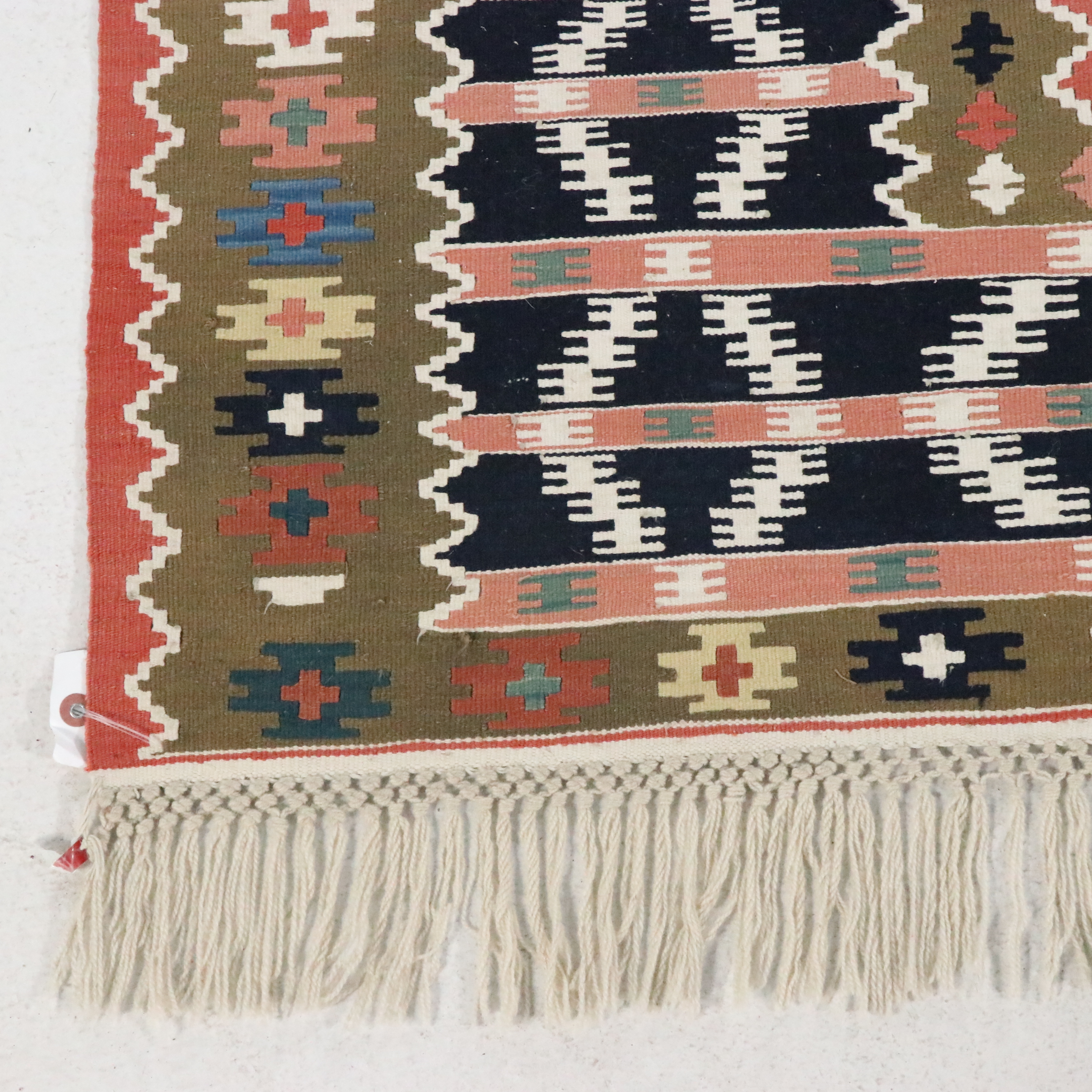 6'1 x 9'8 Handwoven Turkish Kilim Area Rug