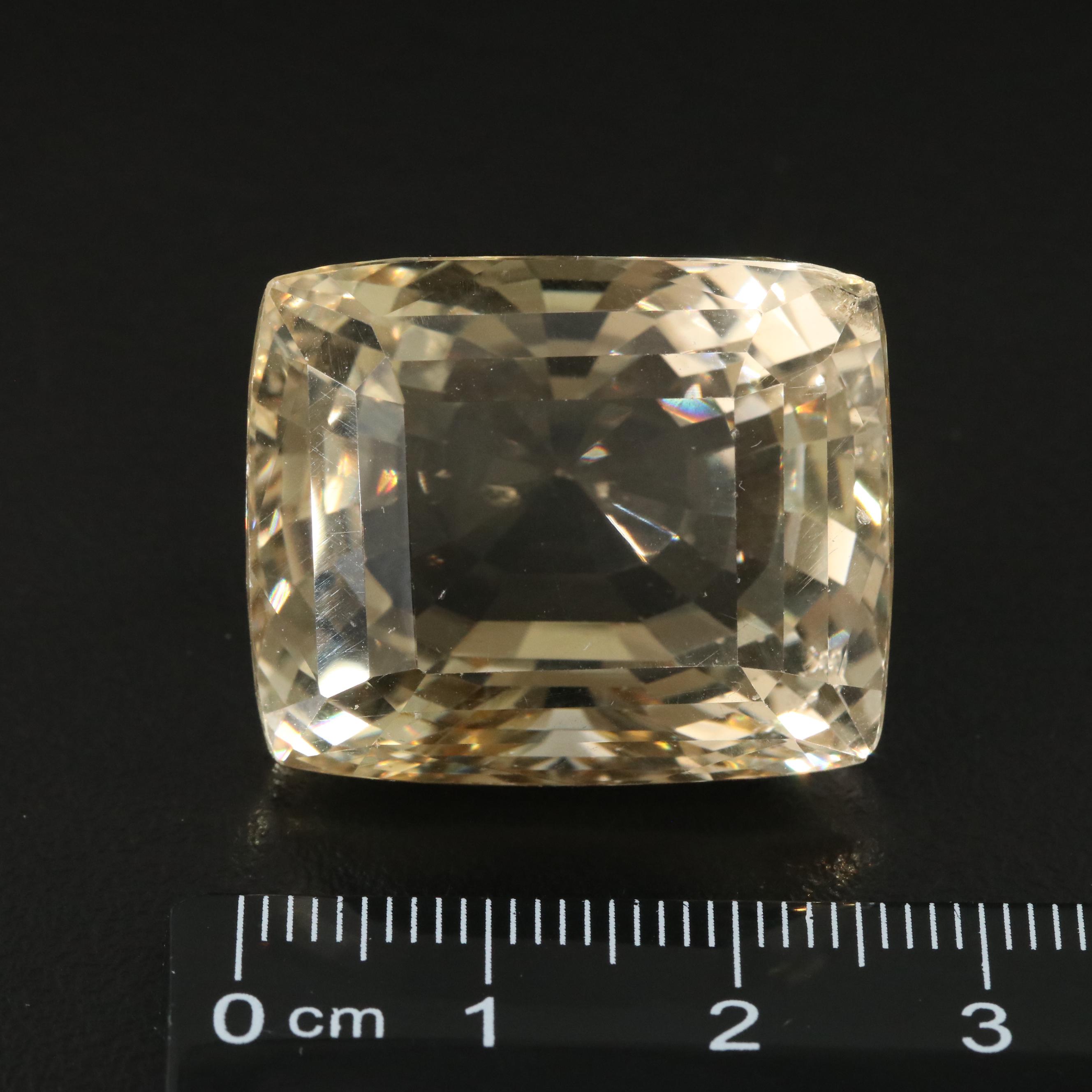 Loose 841.50 CTW Gemstones Including Citrine, Lab Grown Sapphire and Topaz