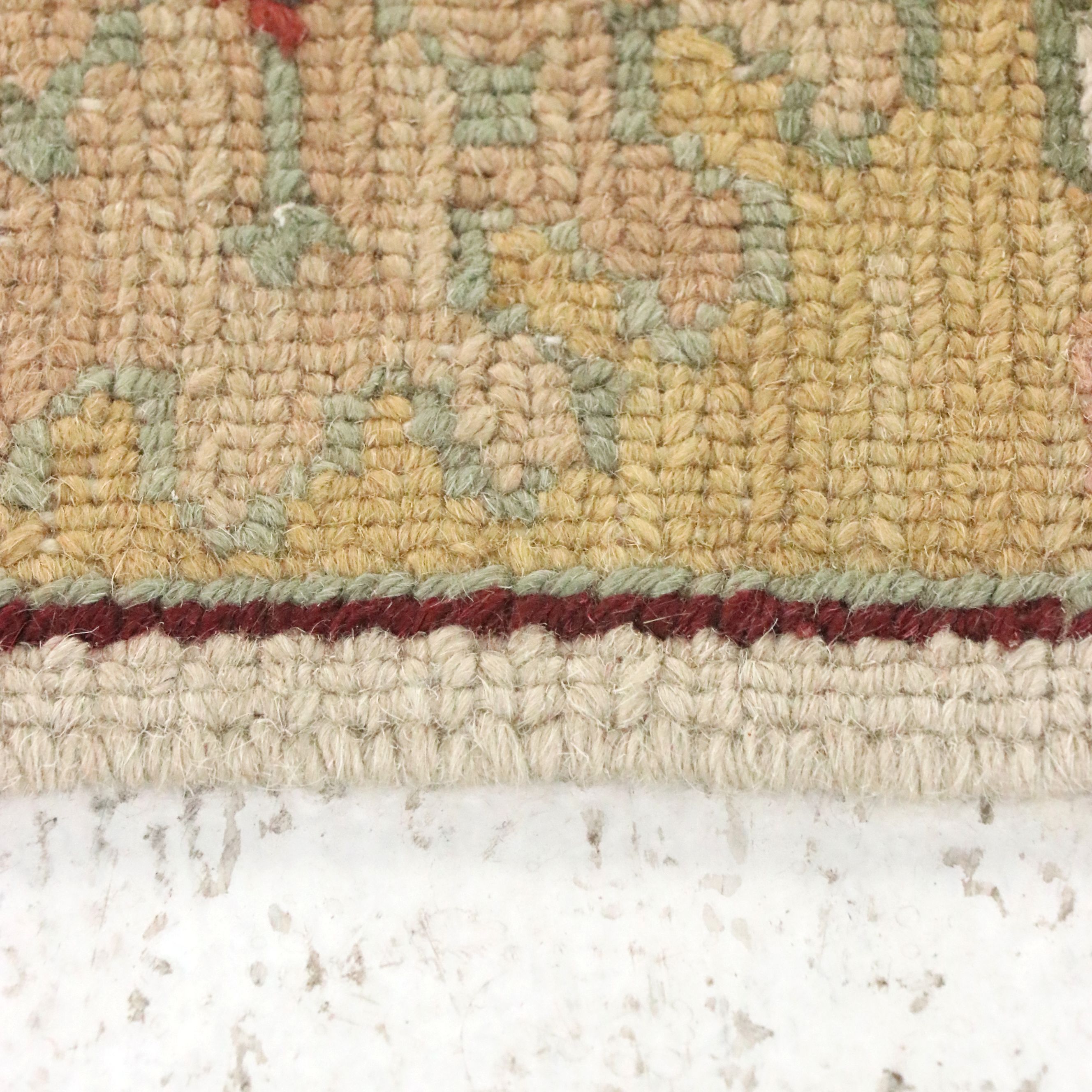 3'1 0x 6' Handwoven Indian Soumak Area Rug