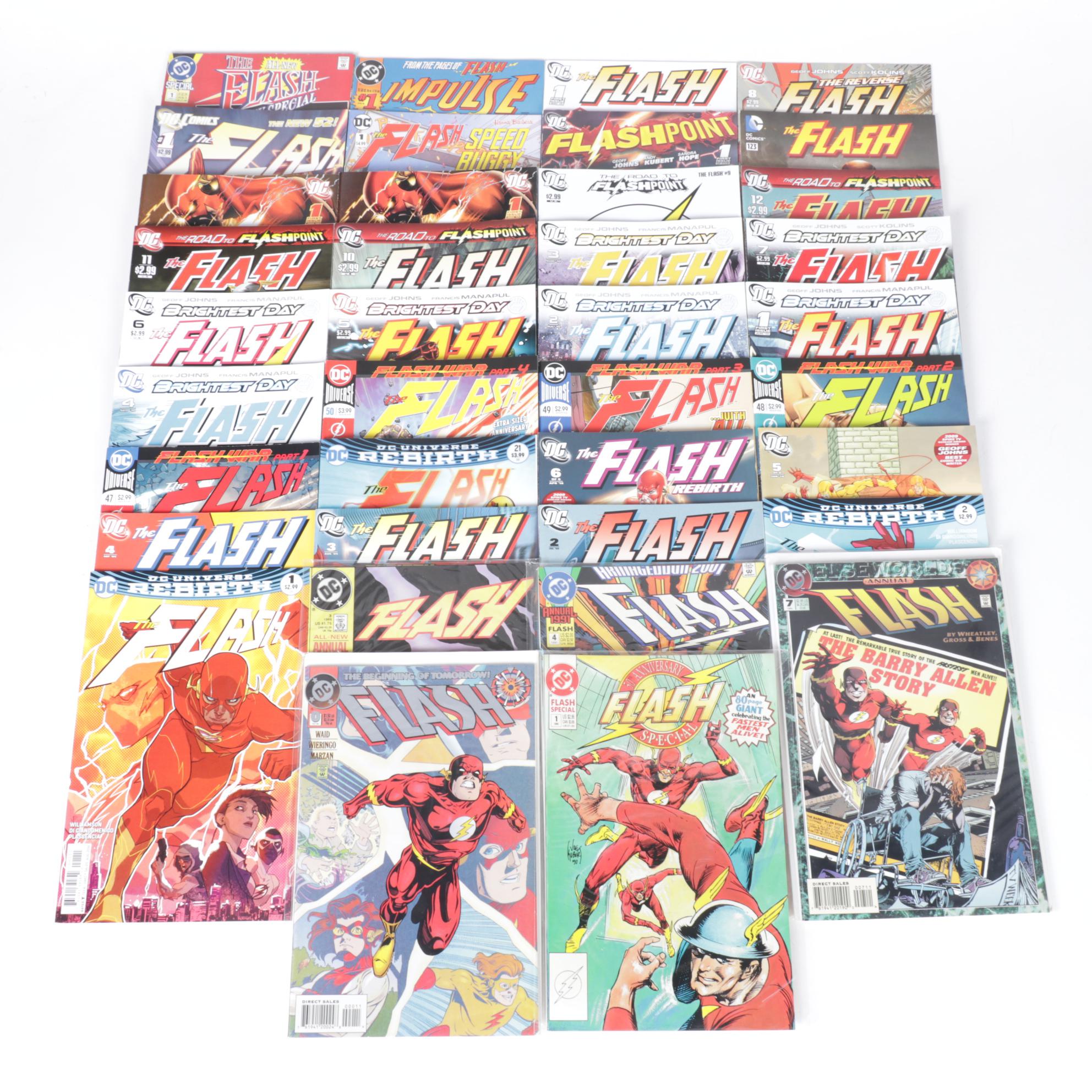 DC Comics "Flash" Annual Issues & Modern Comic Collections