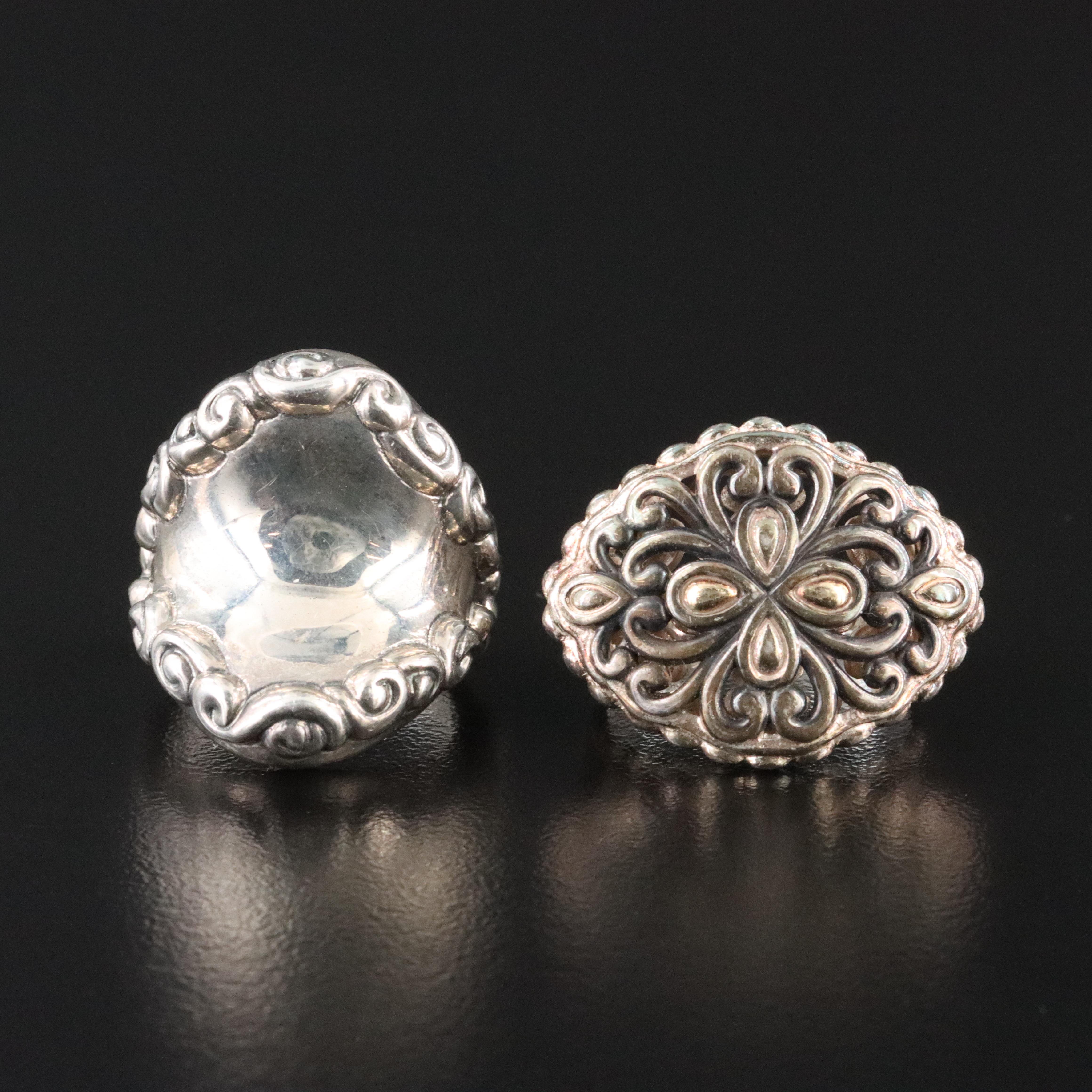 JAi by John Hardy and Relios Sterling Rings Including 14K Accents
