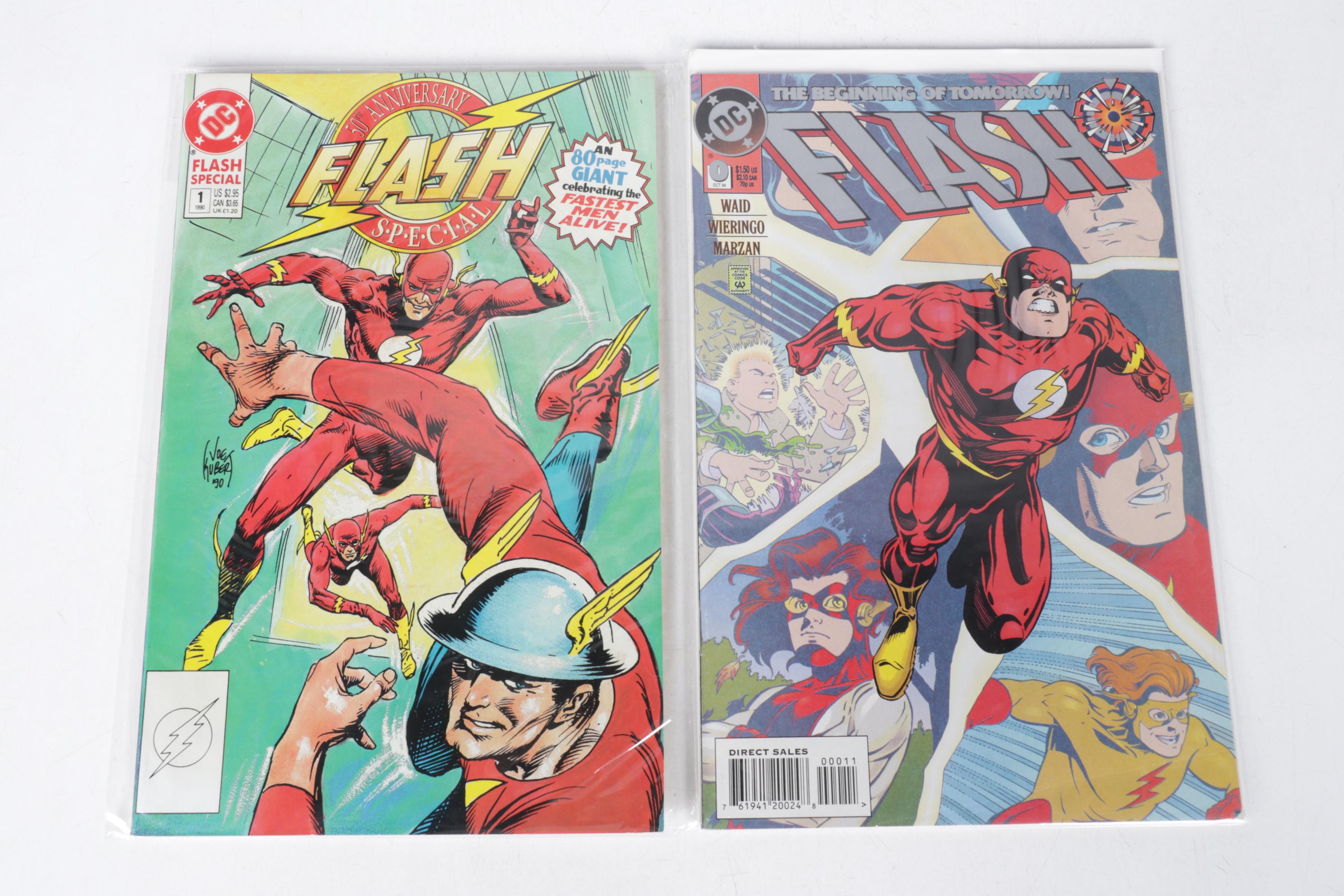 DC Comics "Flash" Annual Issues & Modern Comic Collections