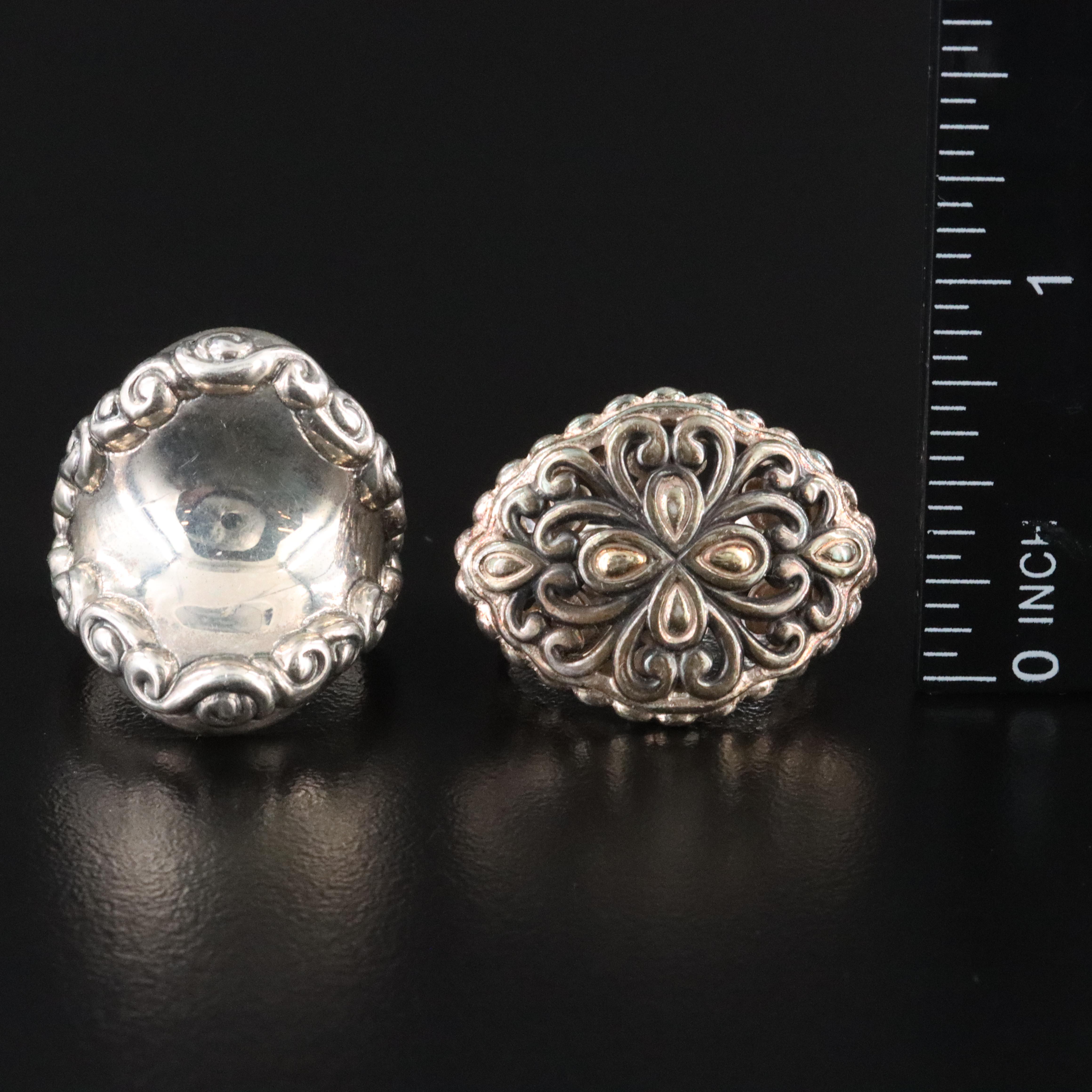 JAi by John Hardy and Relios Sterling Rings Including 14K Accents