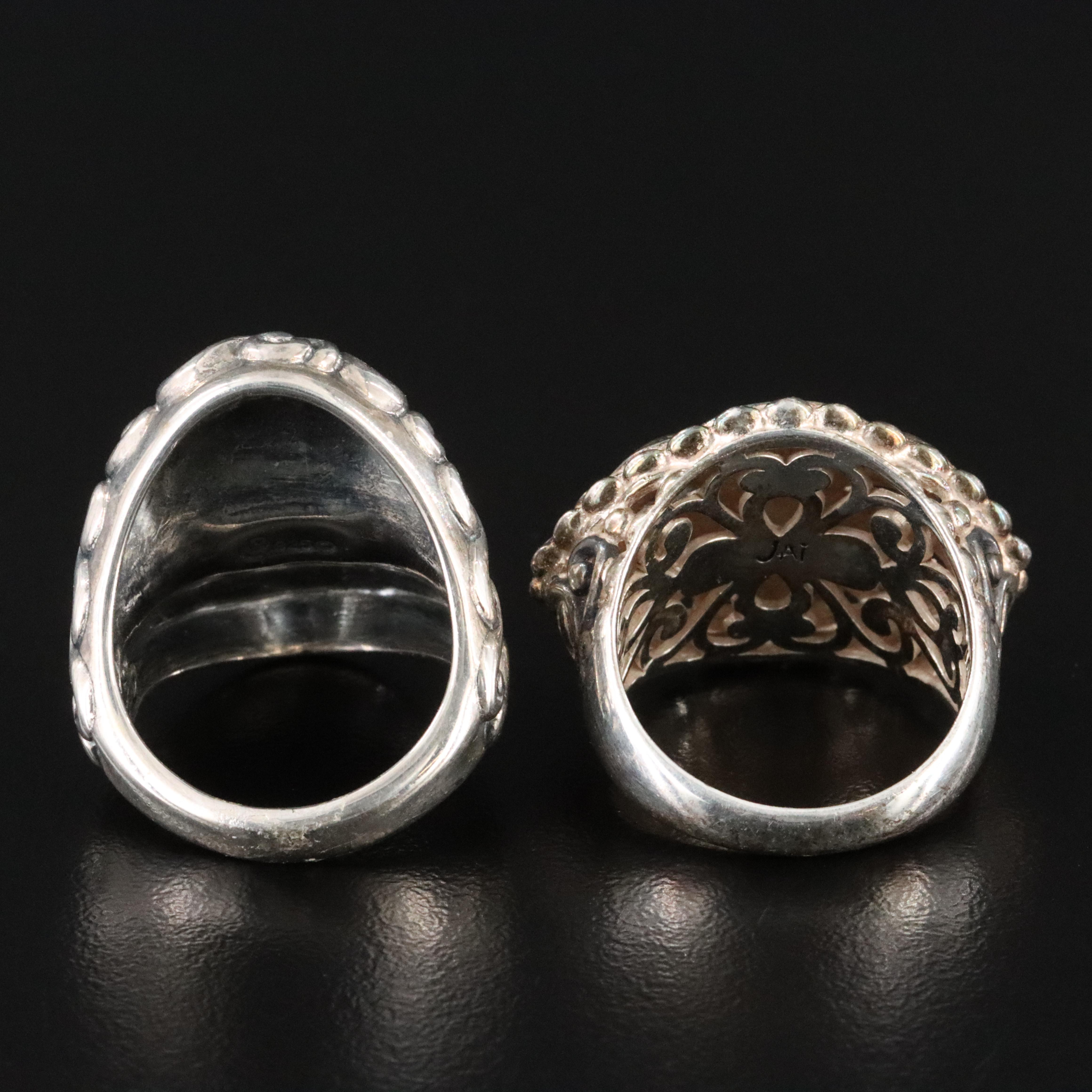 JAi by John Hardy and Relios Sterling Rings Including 14K Accents