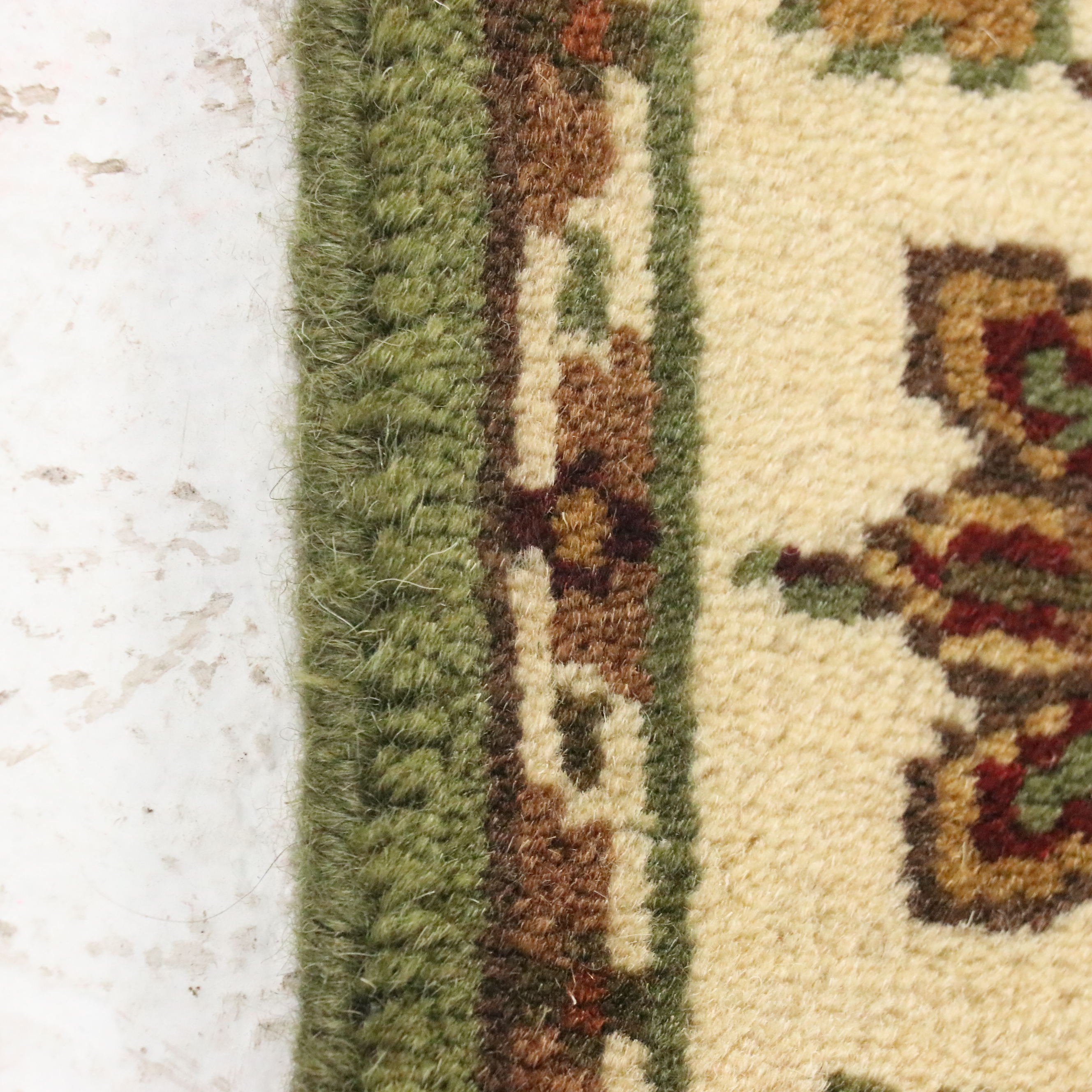 3' x 5'3 Hand-Knotted Indian Agra Area Rug