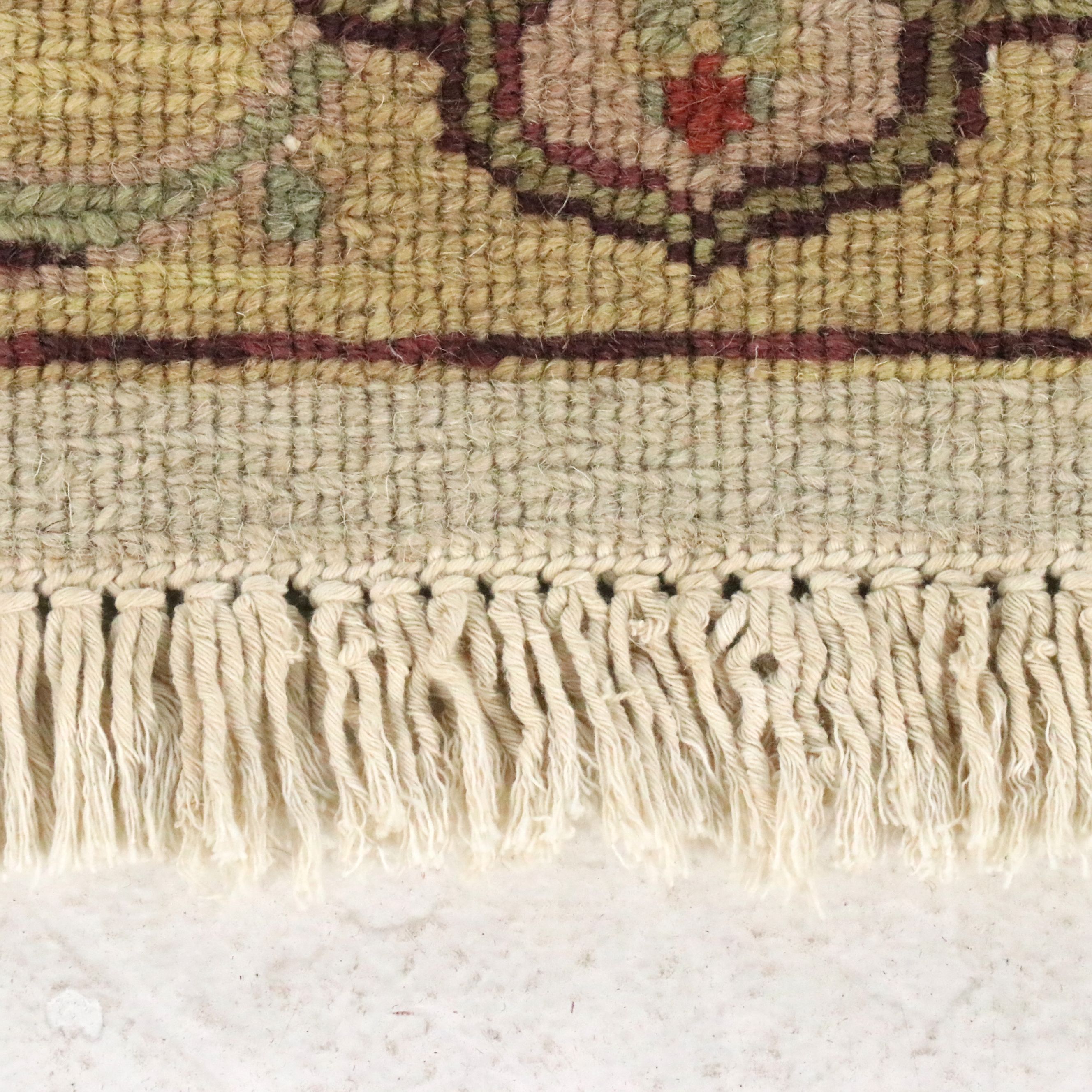 3'10 x 6' Handwoven Indian Soumak Area Rug