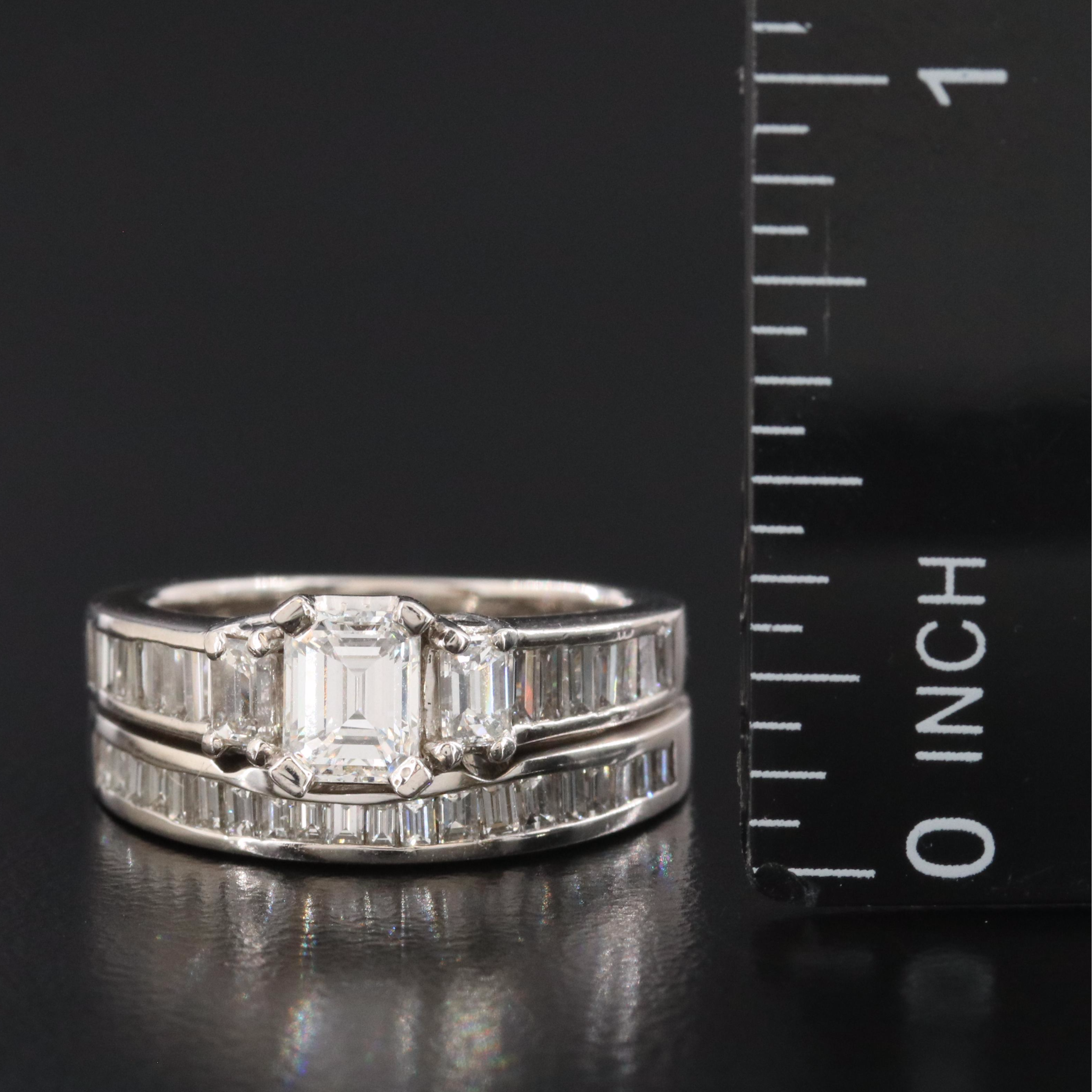 Platinum 1.96 CTW Diamond Ring