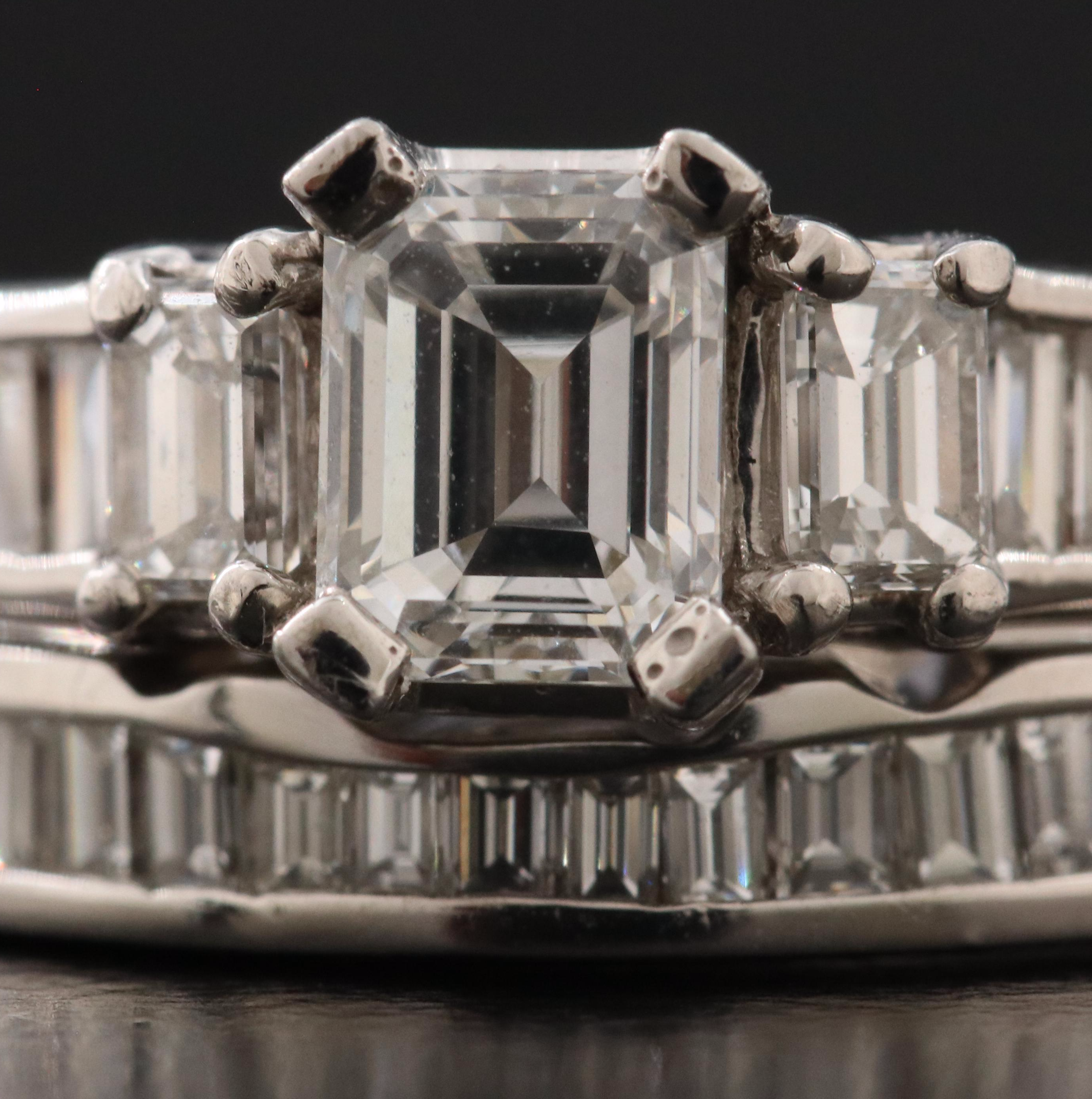 Platinum 1.96 CTW Diamond Ring