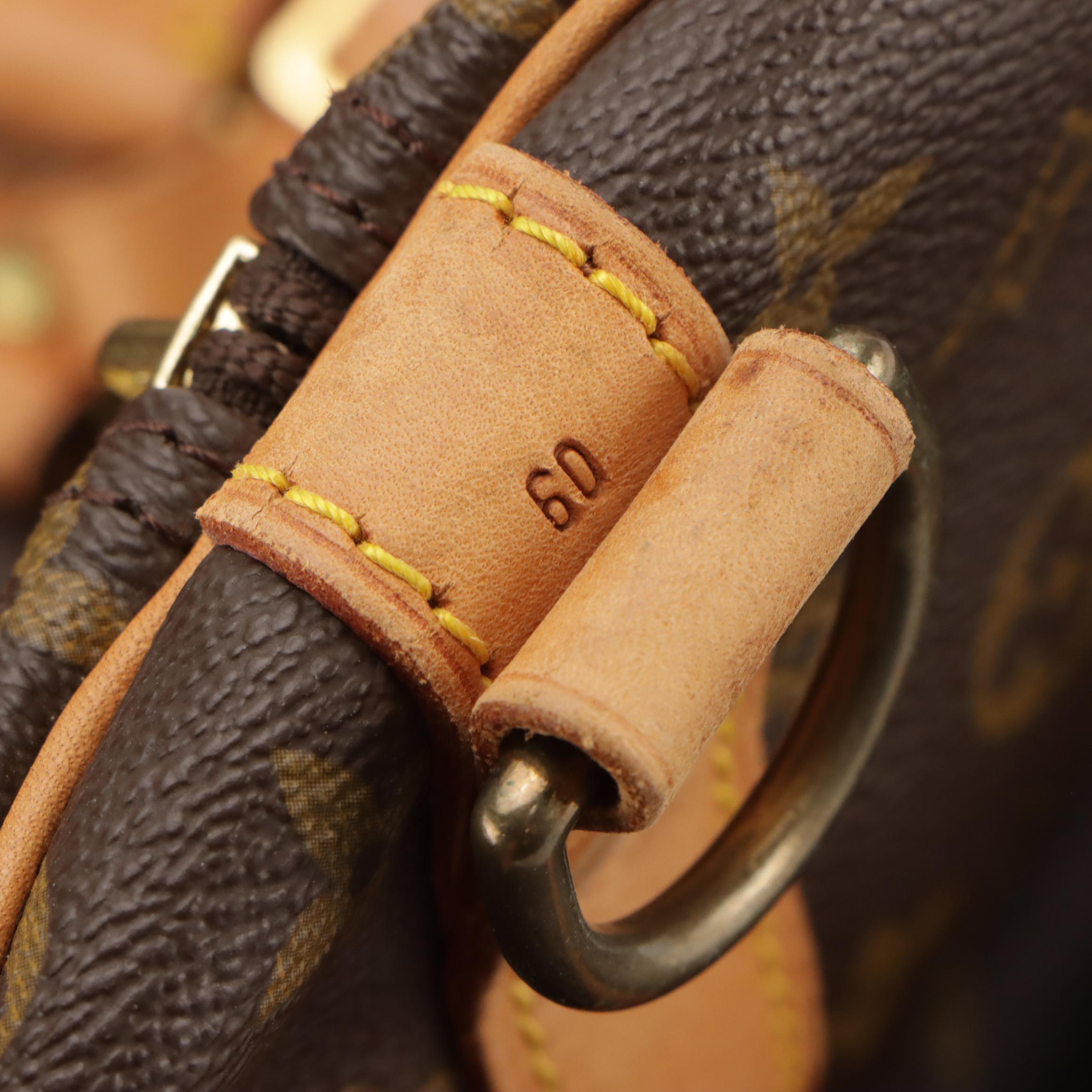 Louis Vuitton Keepall Bandoulière 60 in Monogram Canvas and Leather