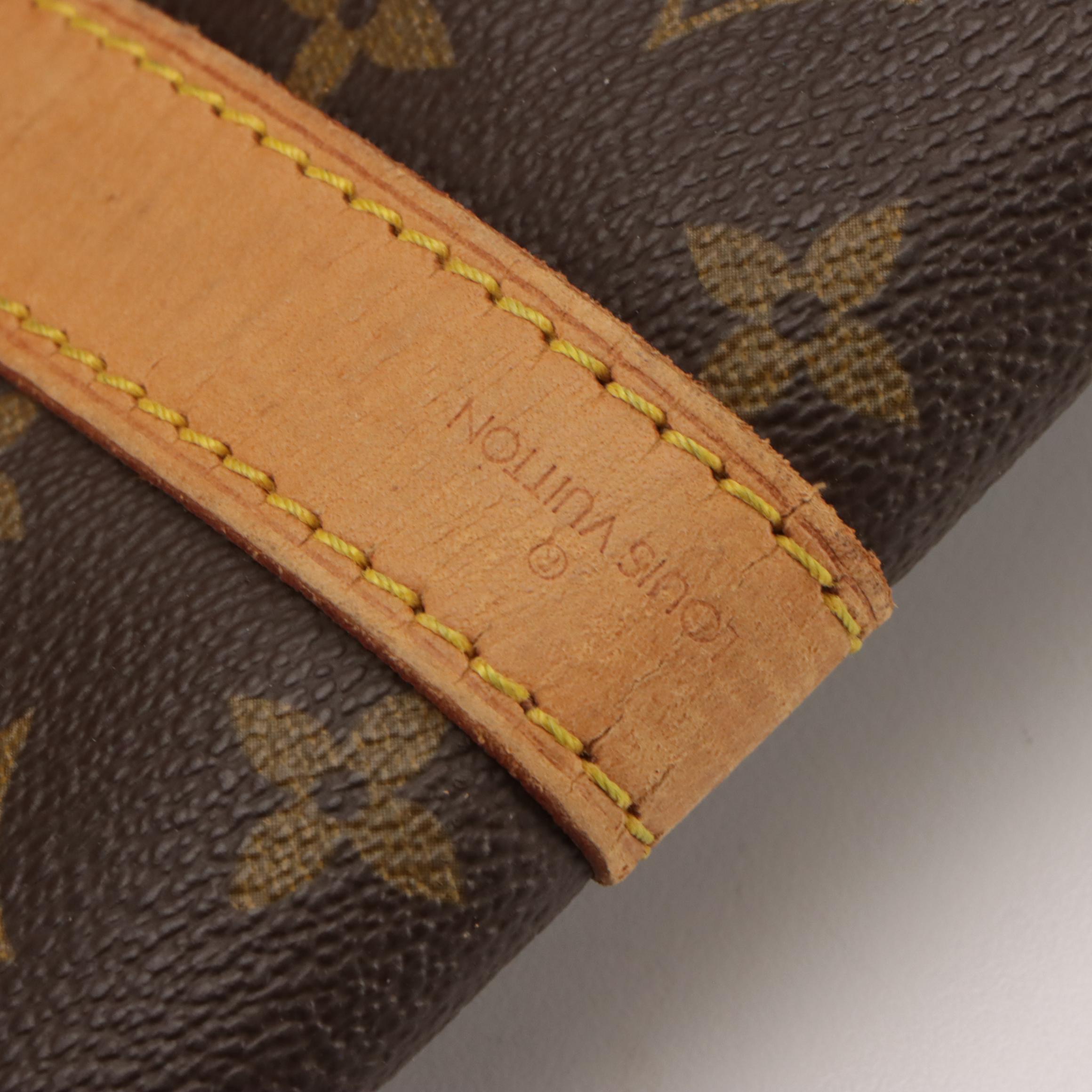 Louis Vuitton Keepall Bandoulière 60 in Monogram Canvas and Leather