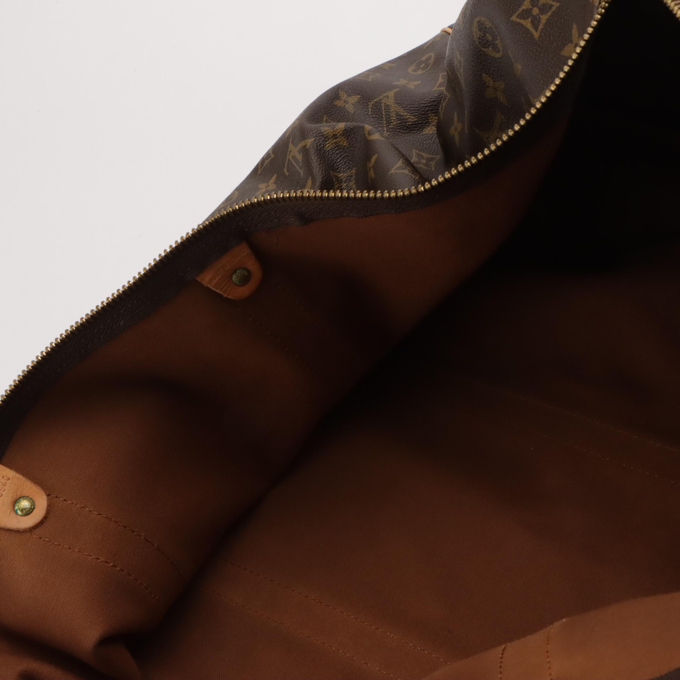 Louis Vuitton Keepall Bandoulière 60 in Monogram Canvas and Leather