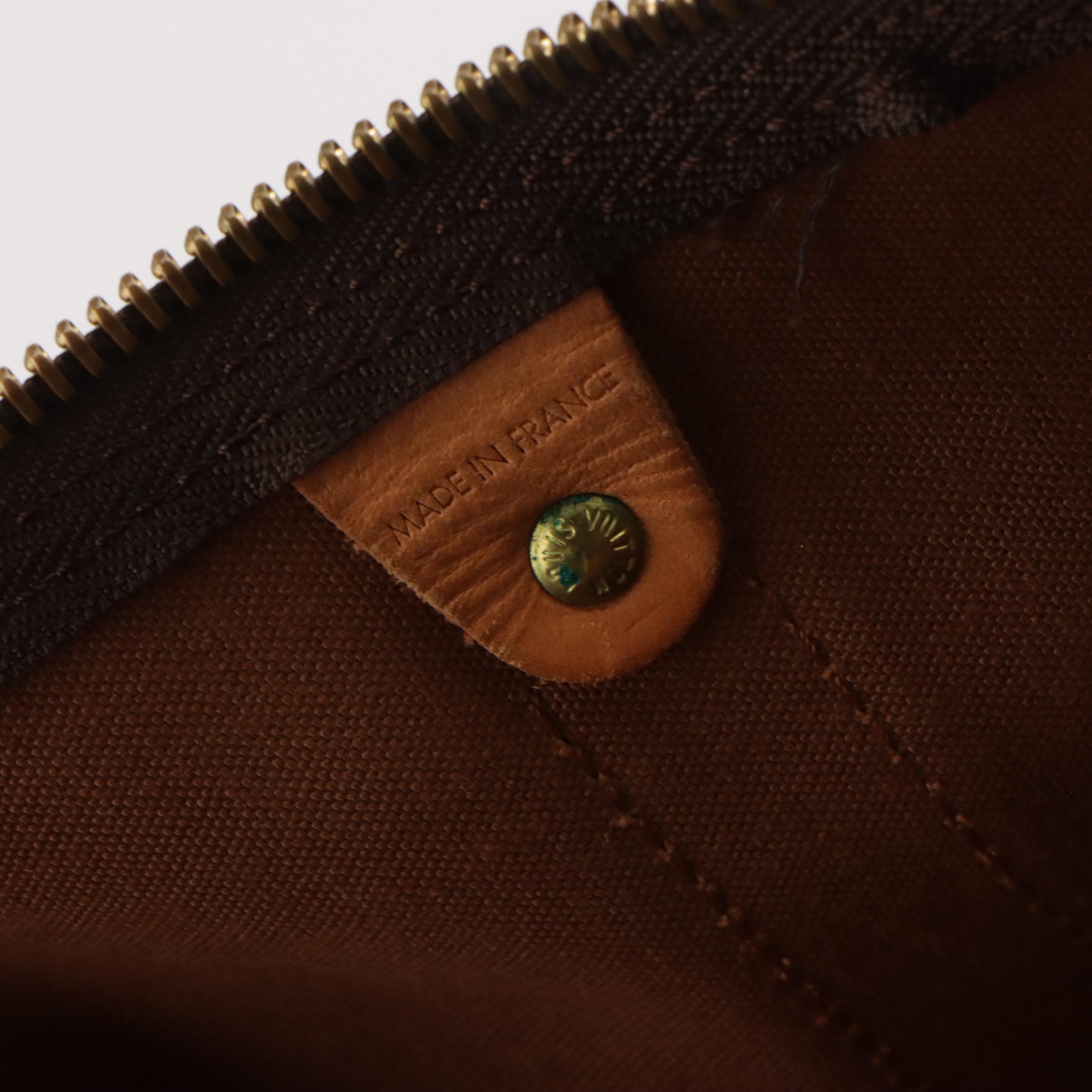 Louis Vuitton Keepall Bandoulière 60 in Monogram Canvas and Leather