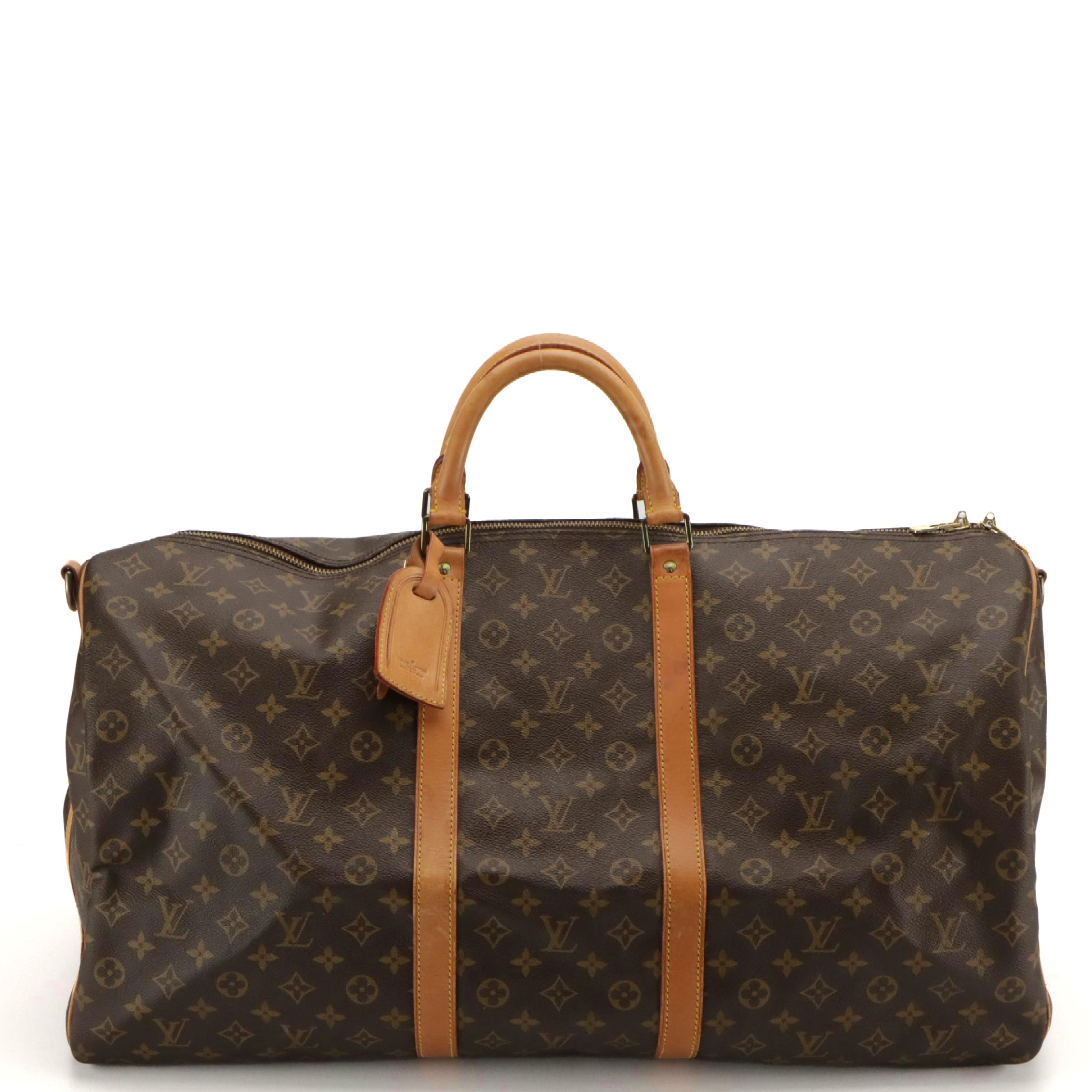 Louis Vuitton Keepall Bandoulière 60 in Monogram Canvas and Leather