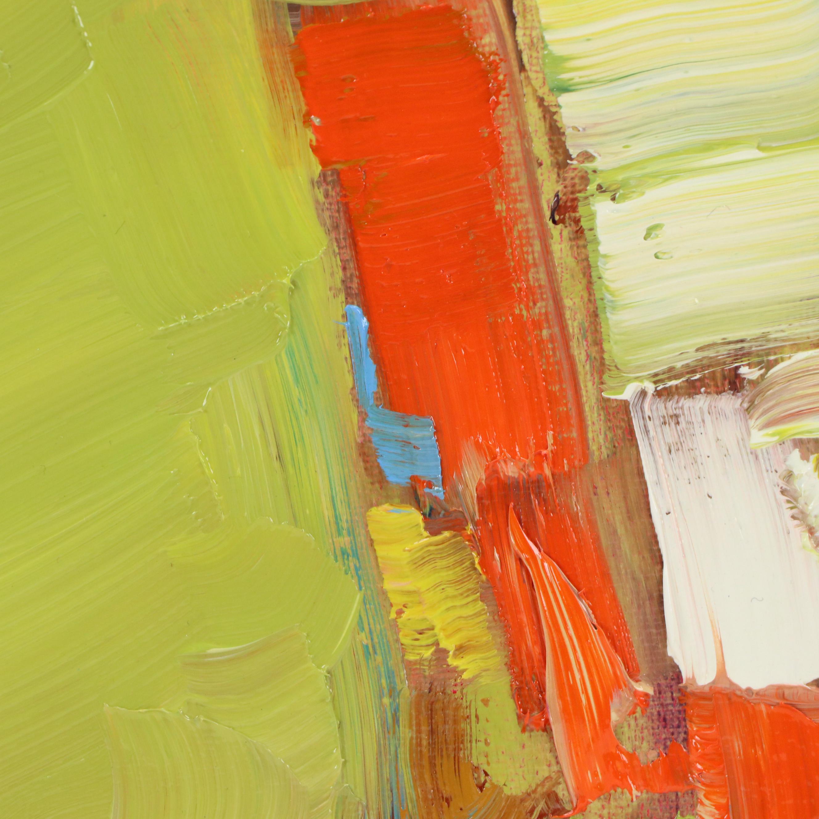 Serguei Novitchkov Abstract Oil Painting "Edges of Existence," 2025