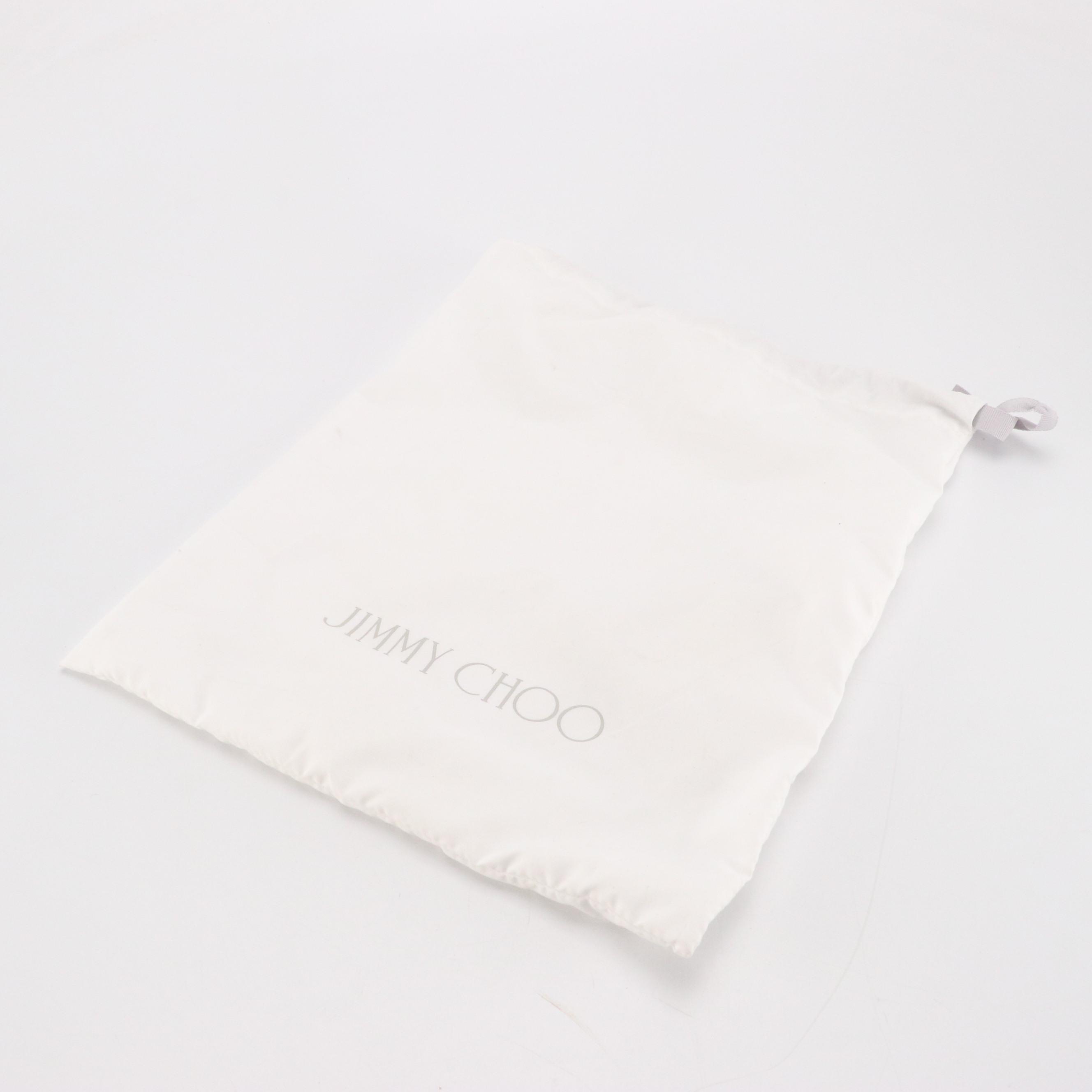 Jimmy Choo Square-Toe Mid Calf Boots in Smooth Beige Leather