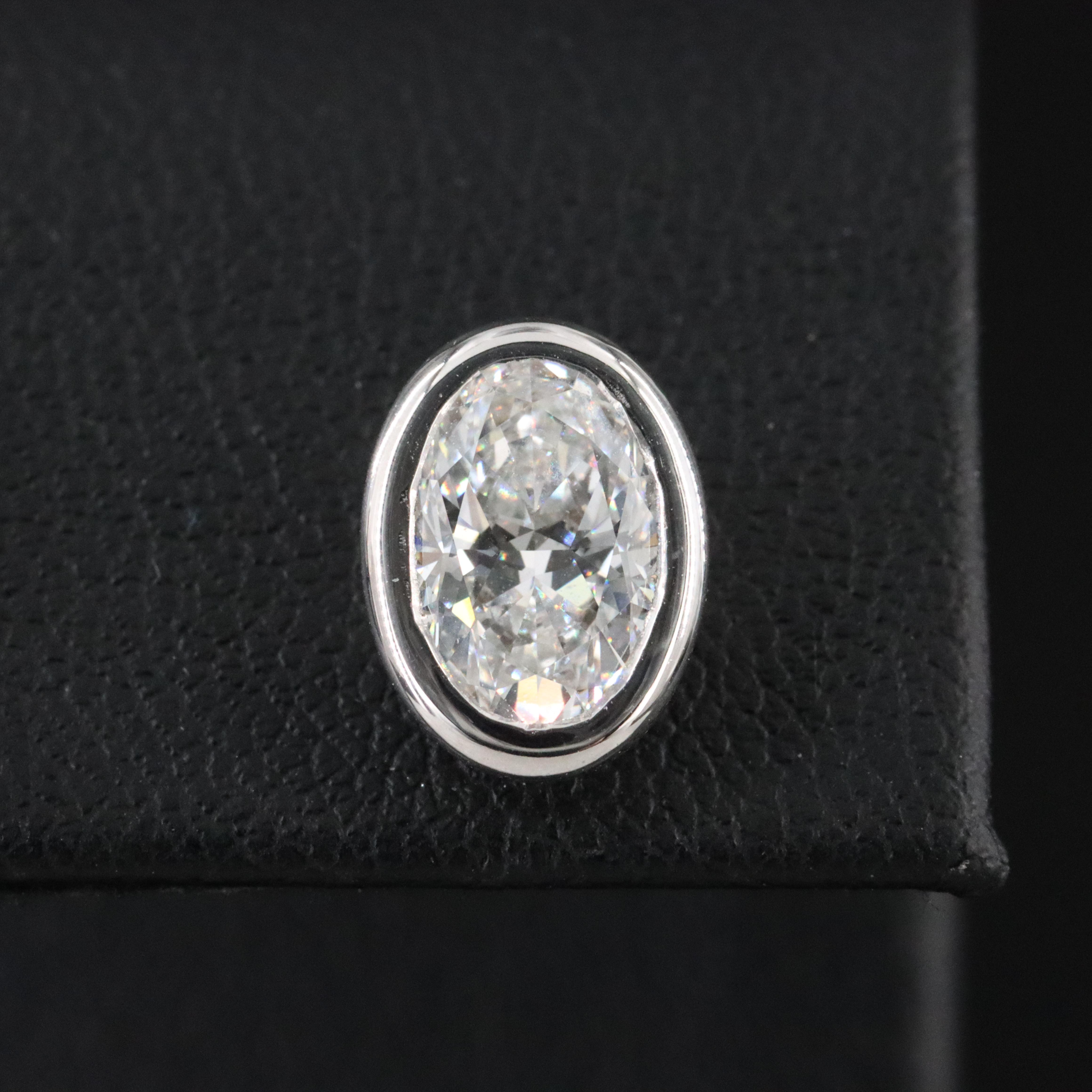 14K 2.61 CTW Lab Grown Diamond Stud Earrings with IGI Reports