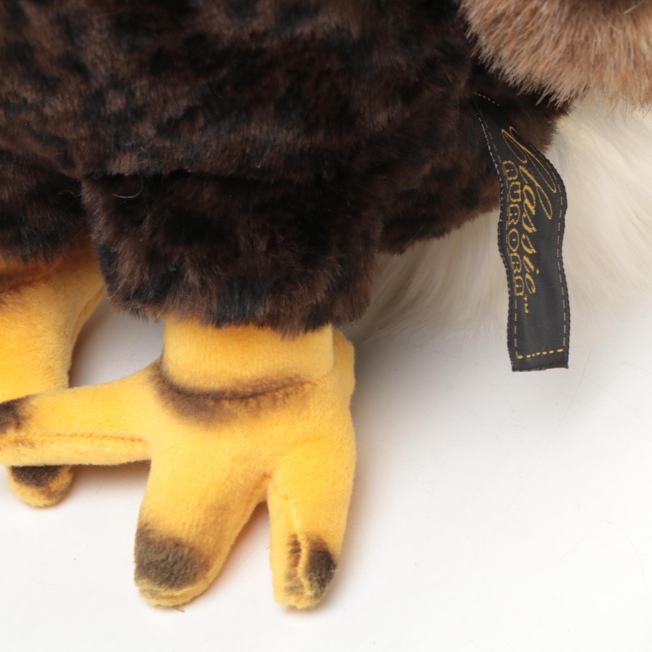 Classic Aurora Bald Eagle with Other Polar Bear and Seal Stuffed Toys