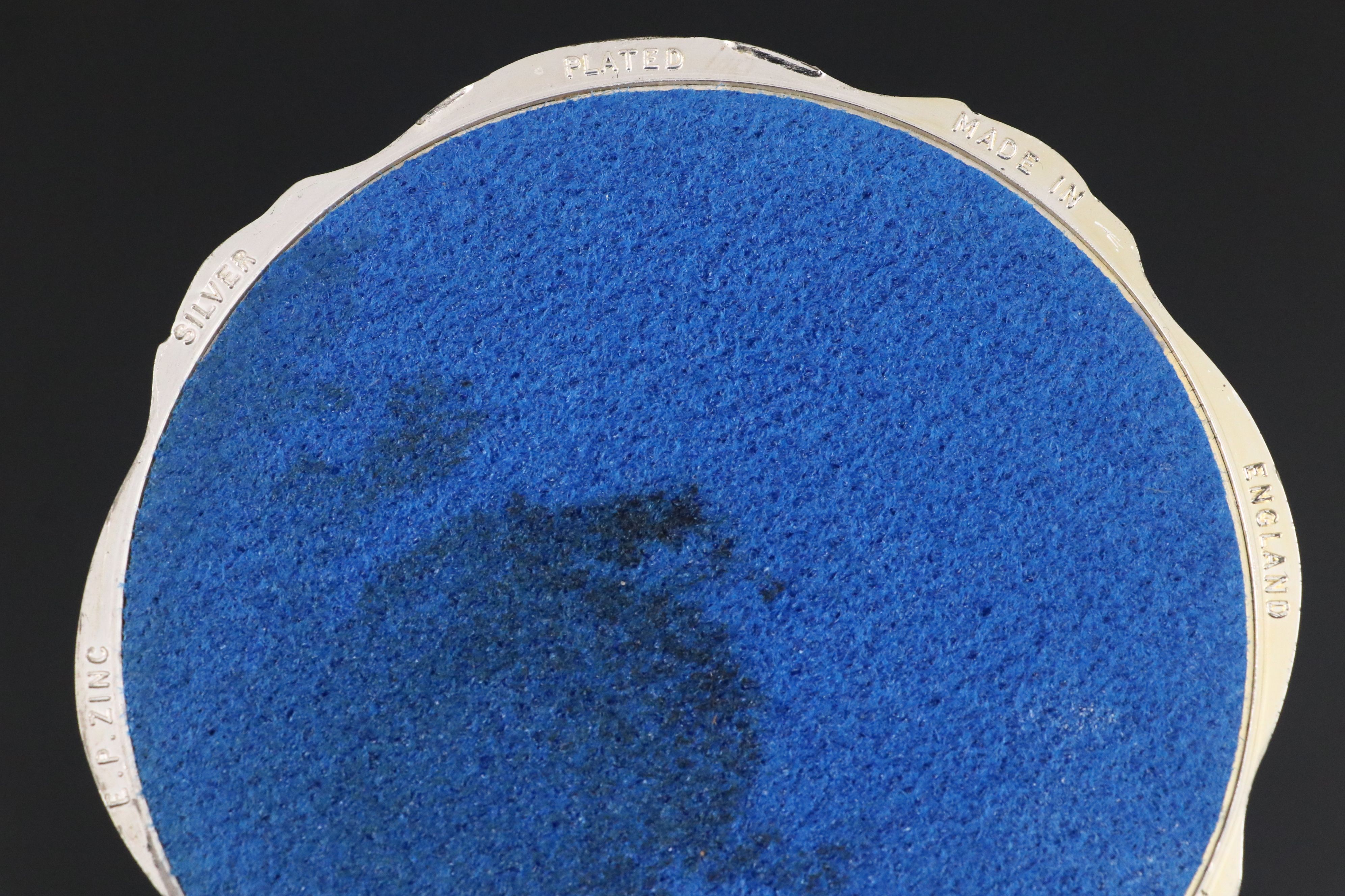 Godinger Silver Plate Tea Caddy with Candle Holder and Picture Frame