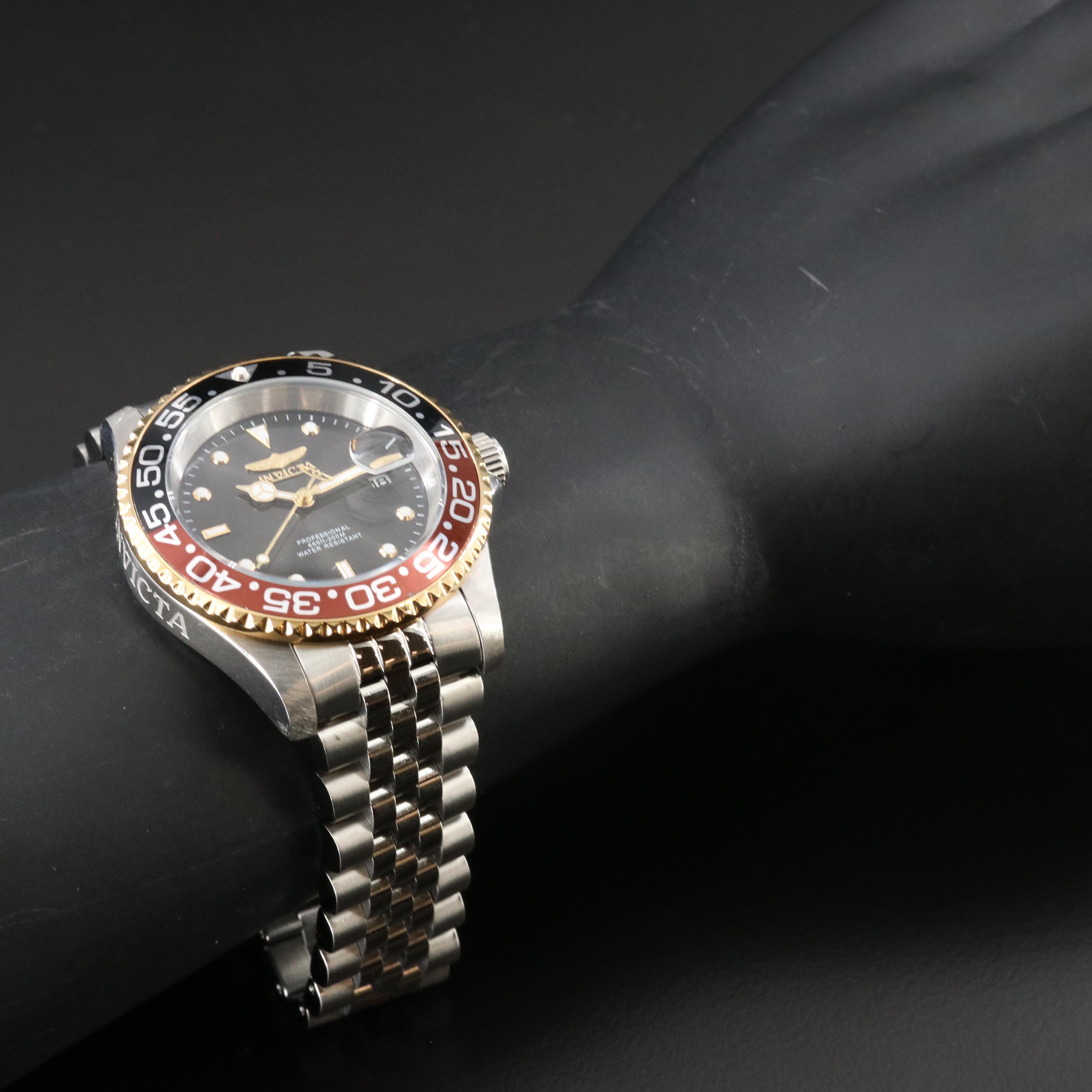 Invicta Pro Diver 34103 Two-Tone 41mm Steel Quartz Watch