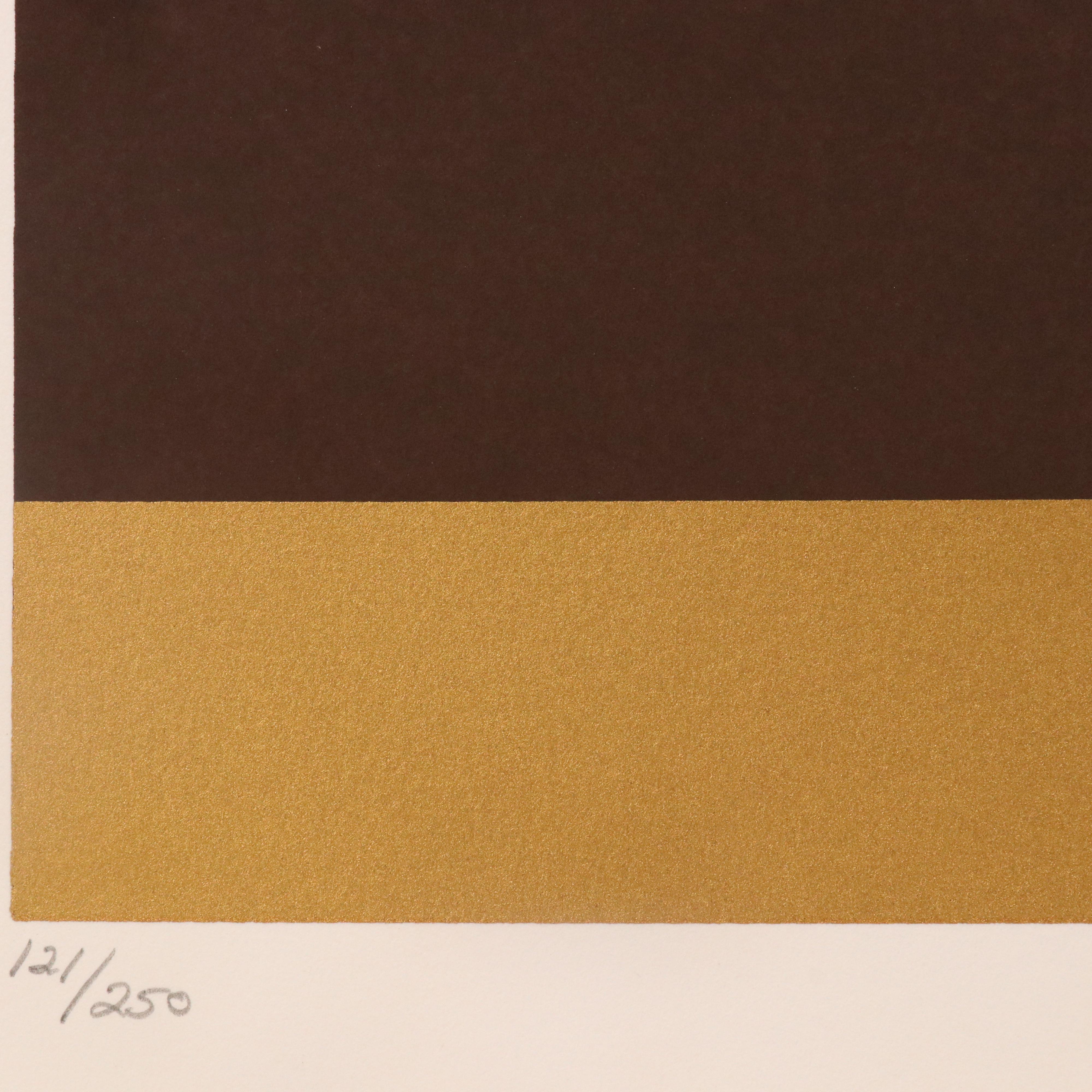 Thomas W. Benton Serigraph "Evolution Series – Red," 1981