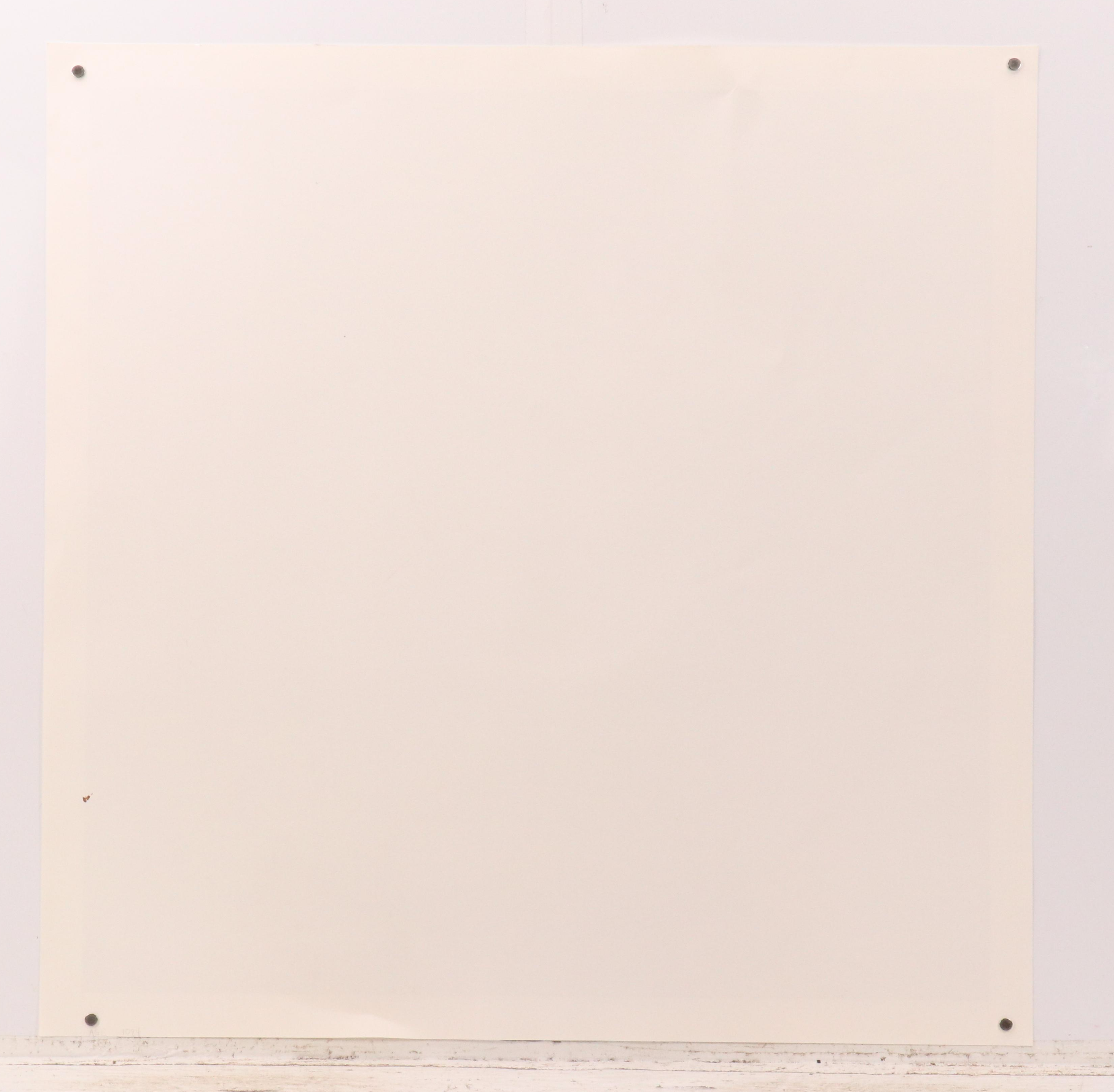 Thomas W. Benton Serigraph "Evolution Series – Red," 1981