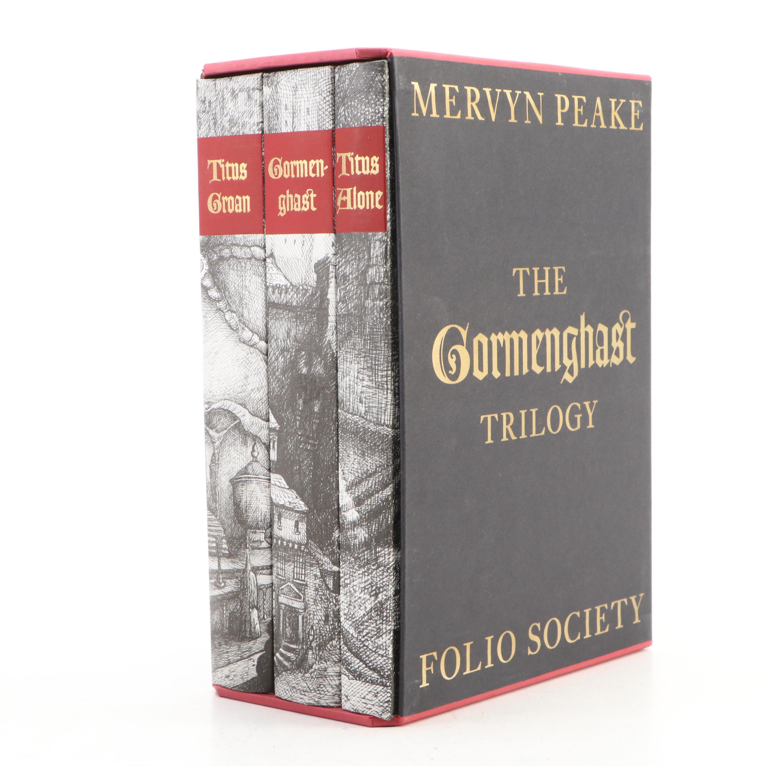 Folio Society "The Gormenghast Trilogy" Box Set by Mervyn Peake, 2000