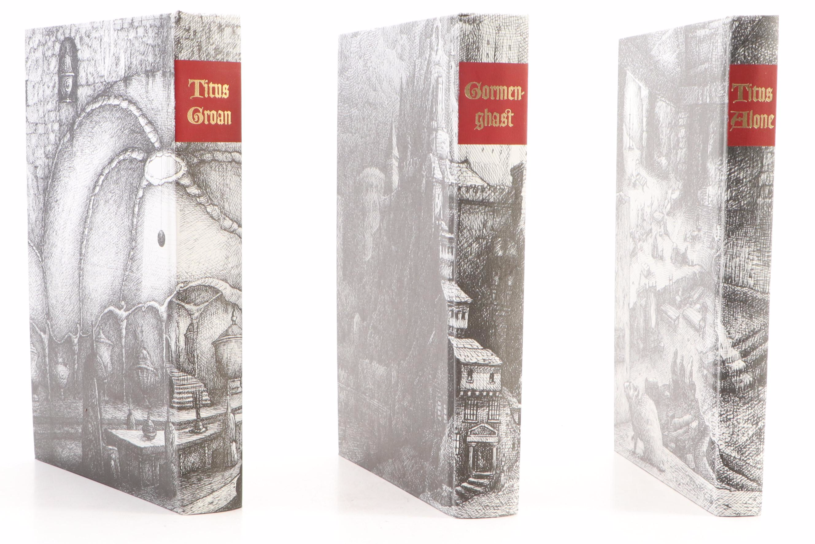 Folio Society "The Gormenghast Trilogy" Box Set by Mervyn Peake, 2000