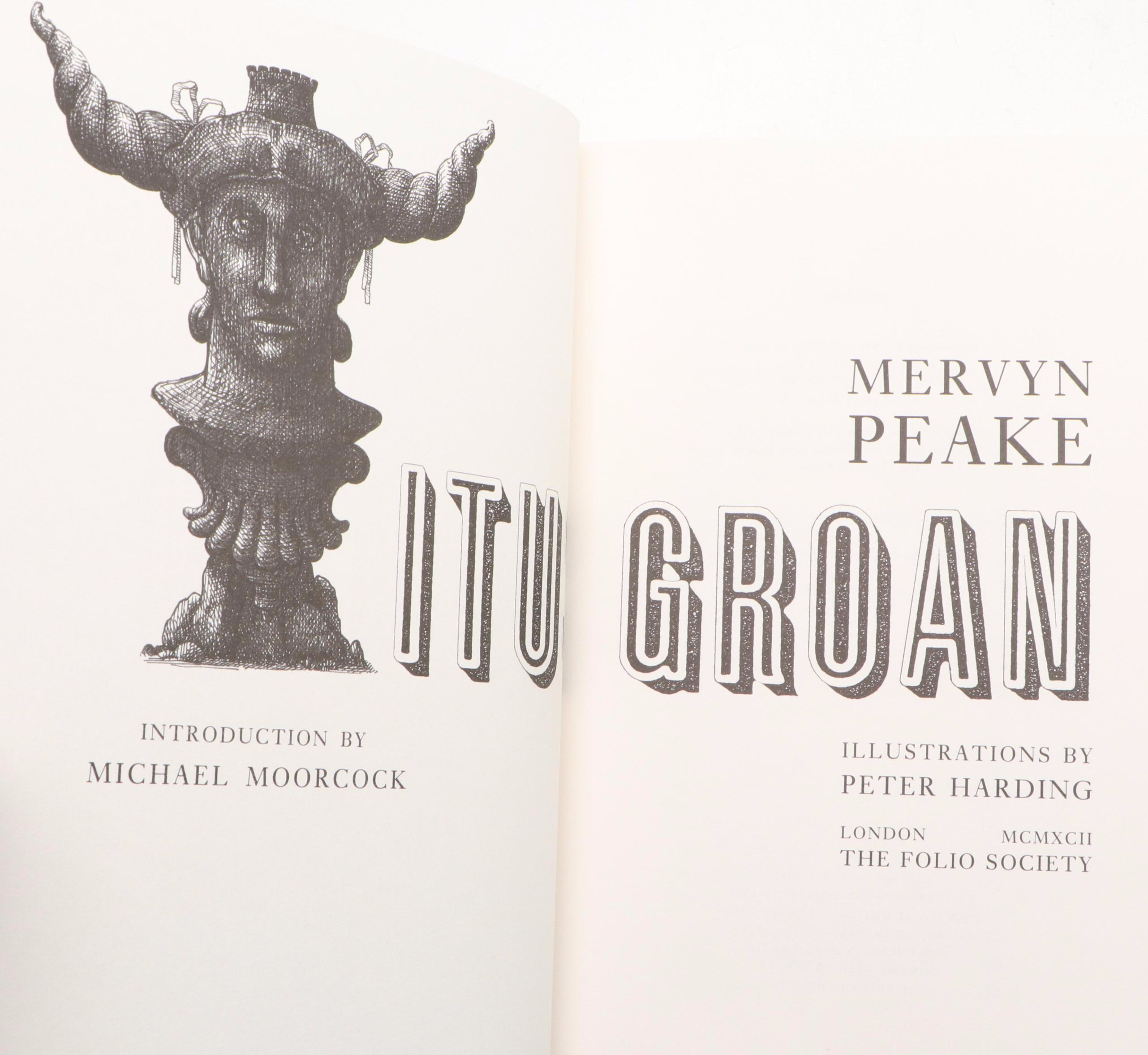 Folio Society "The Gormenghast Trilogy" Box Set by Mervyn Peake, 2000