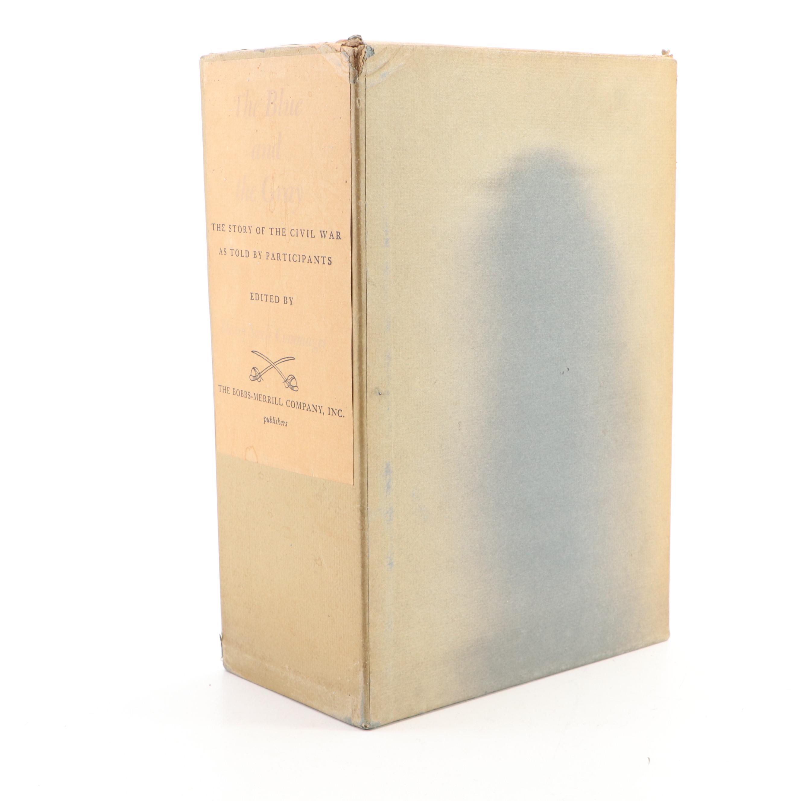 First Edition "The Blue and the Gray" Edited by Henry Steele Commager, 1950
