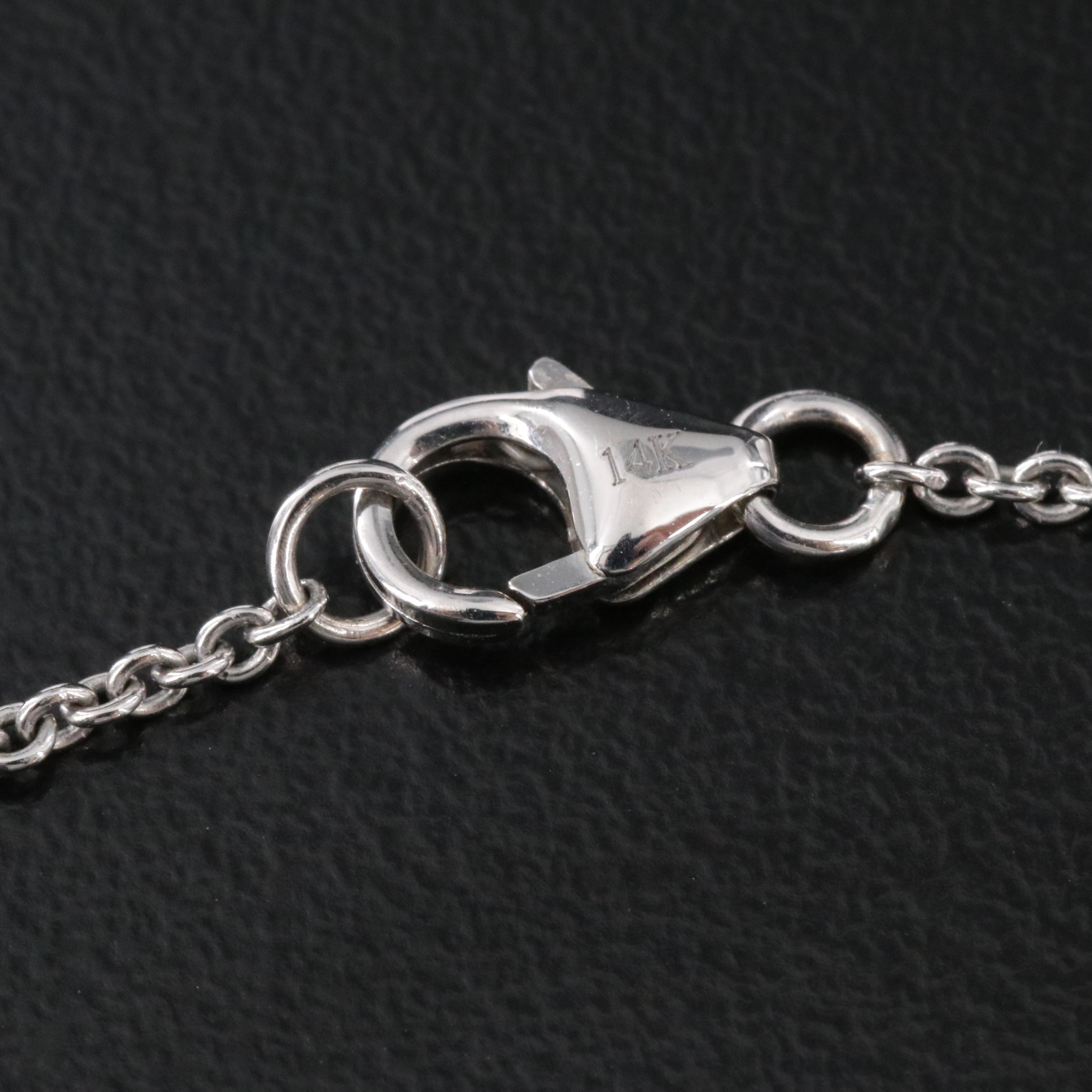 14K Pearl and Diamond Y Necklace