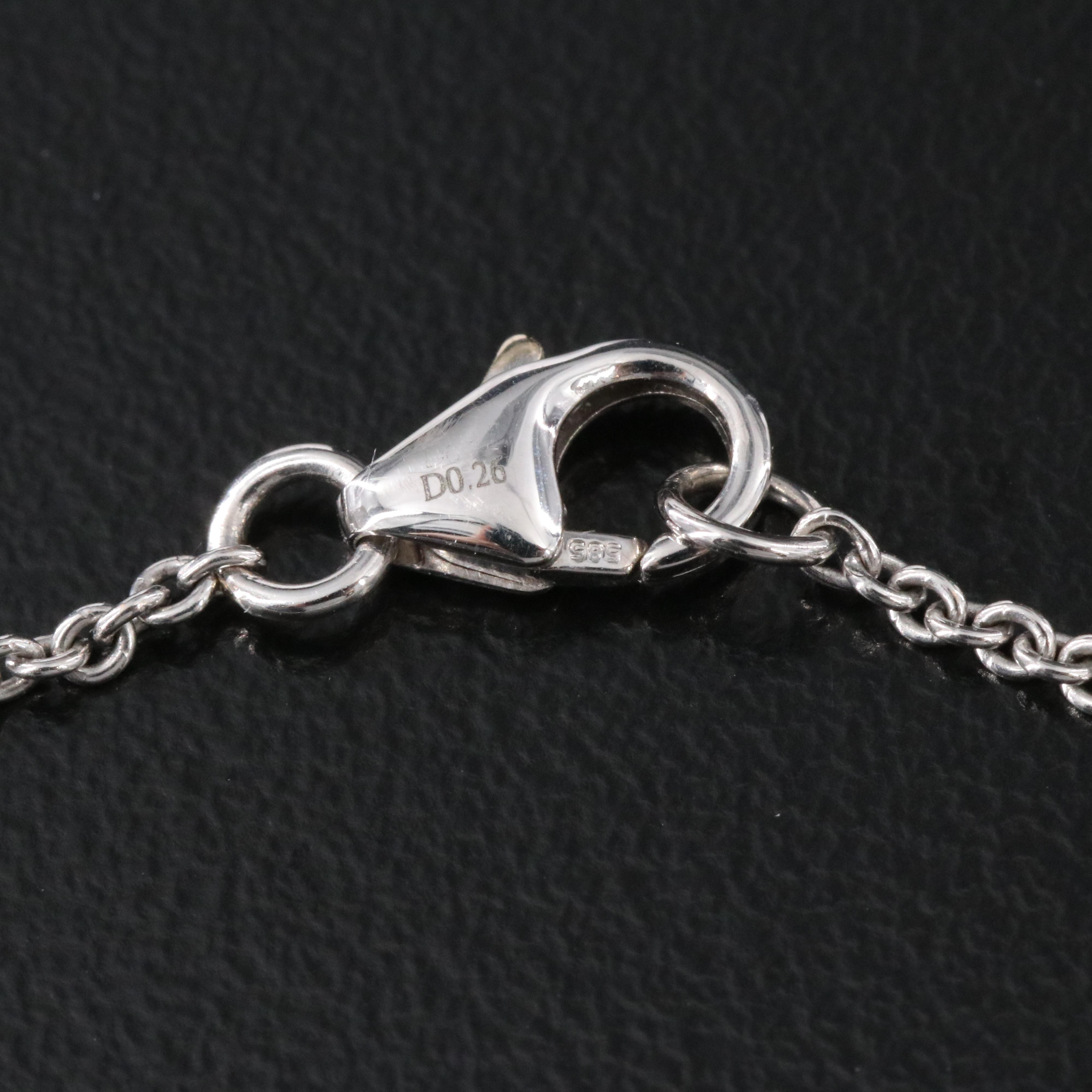 14K Pearl and Diamond Y Necklace