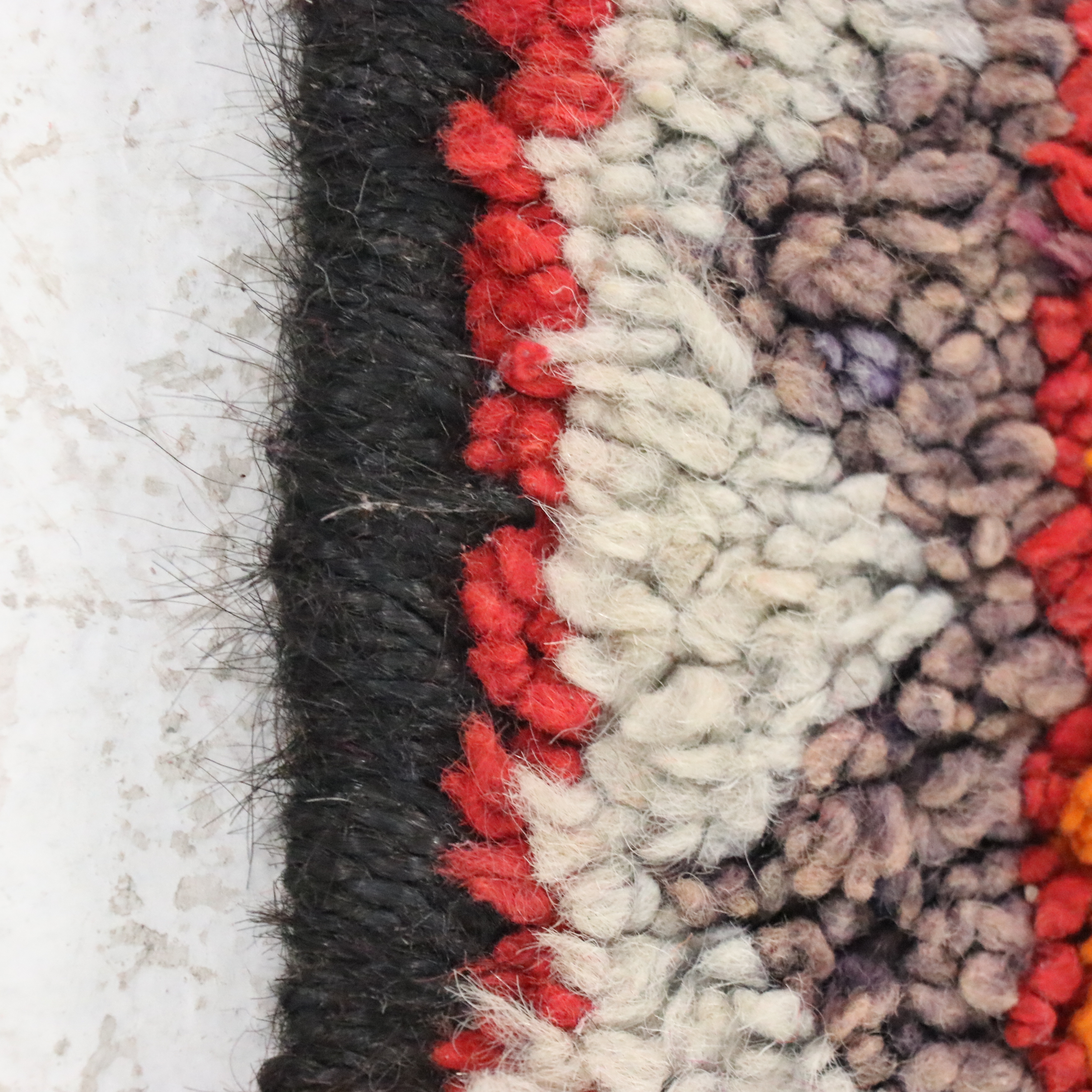 3'2 x 10'5 Hand-Knotted Moroccan Berber Long Rug