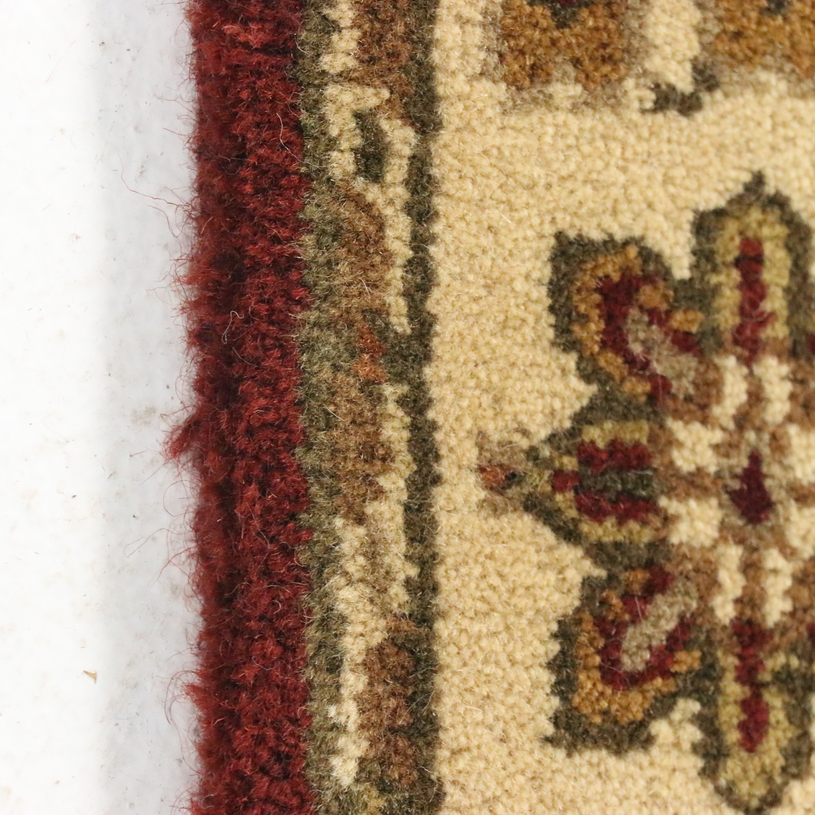 2'11 x 5'3 Hand-Knotted Indian Agra Accent Rug