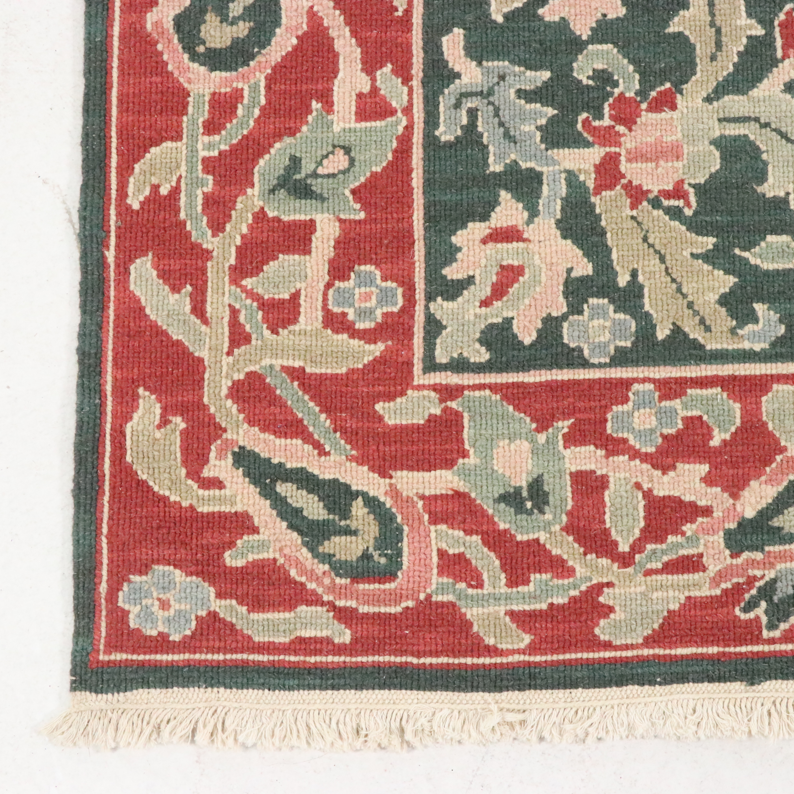 3'11 x 6' Handwoven Indian Soumak Area Rug