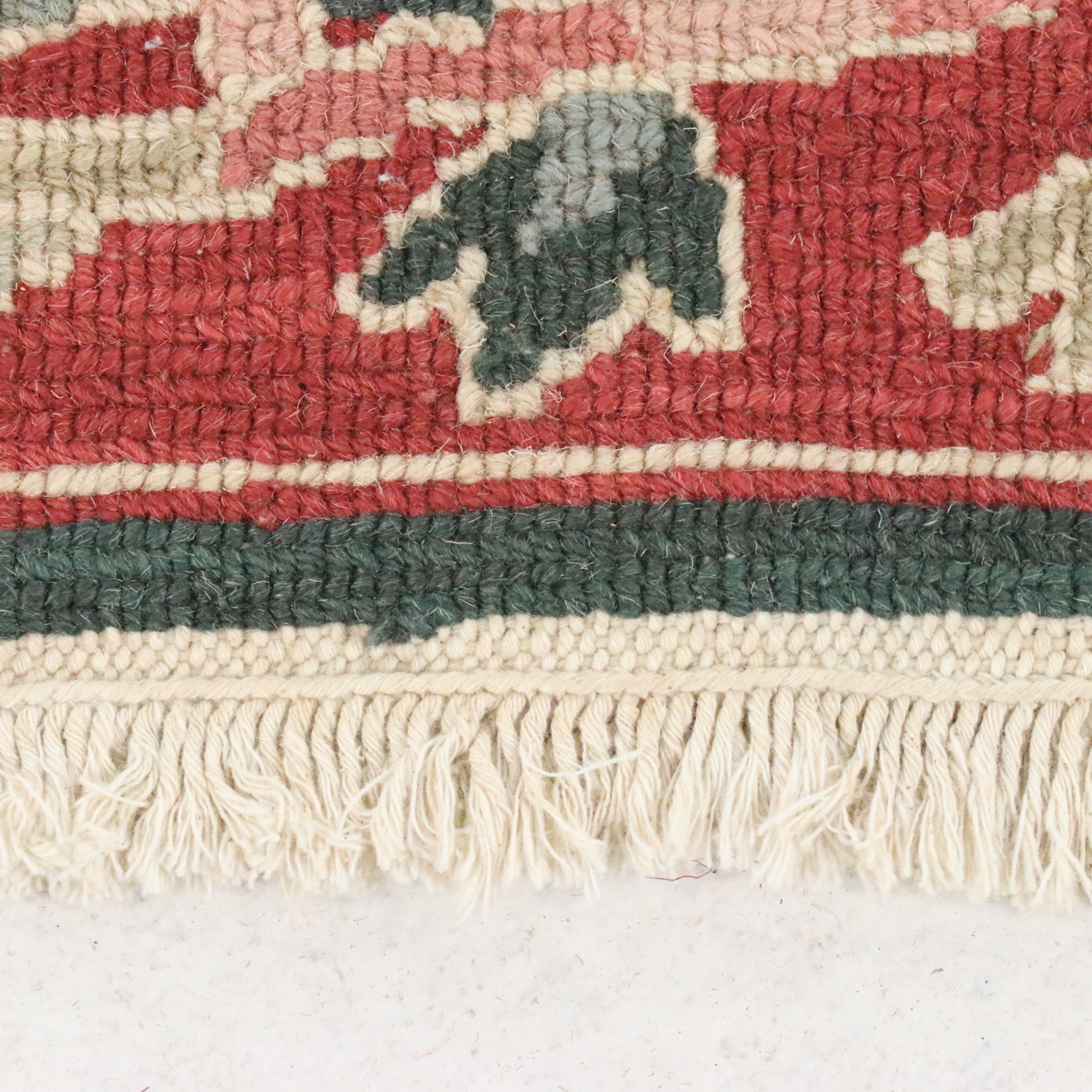 3'11 x 6' Handwoven Indian Soumak Area Rug