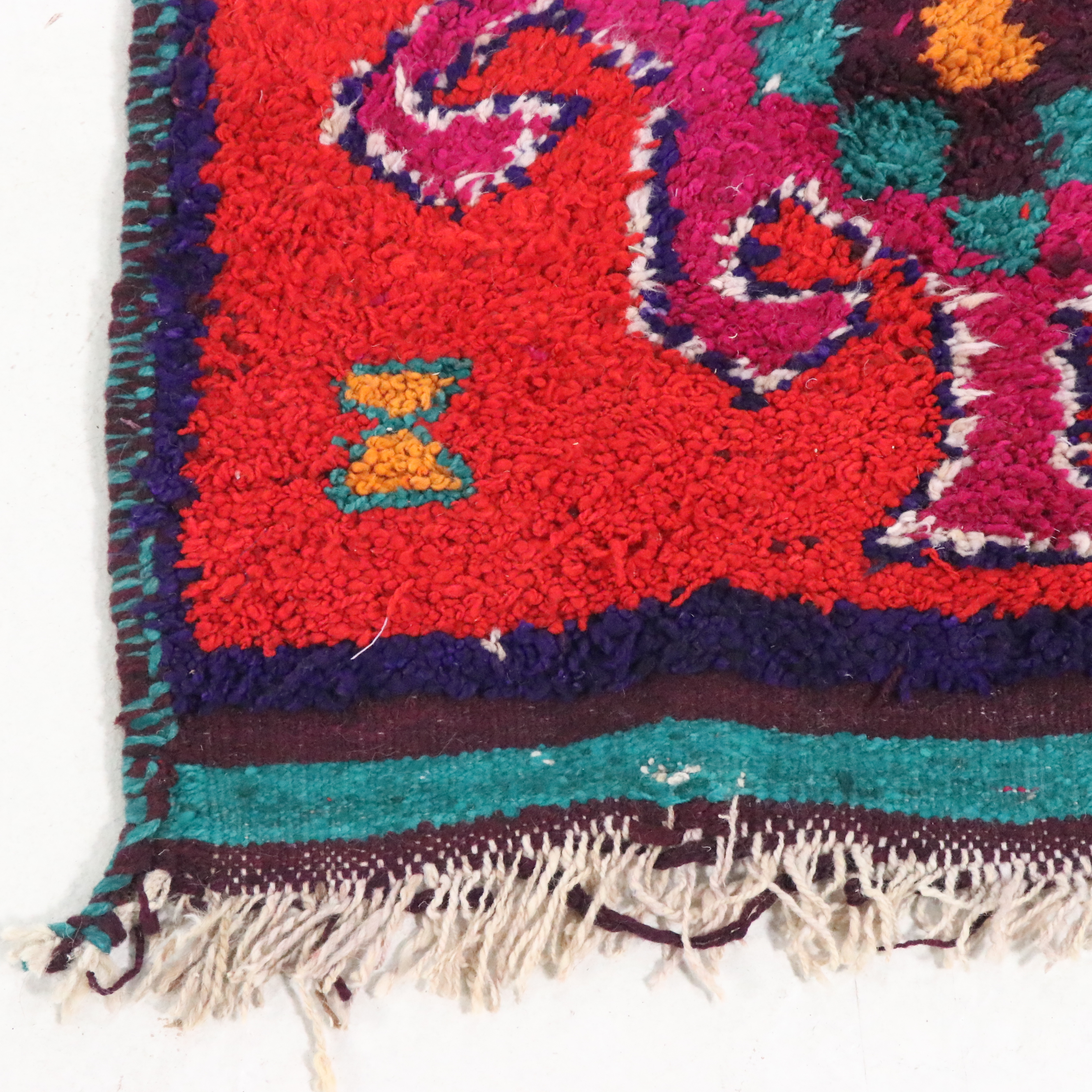 3'2 x 11'8 Hand-Knotted Moroccan Berber Long Rug